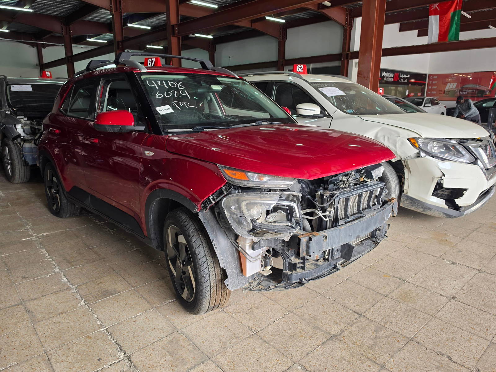2021 HYUNDAI VENUE SEL — 59057 Miles — Lot U083012 - Marhaba Auctions Used Cars - Image 3