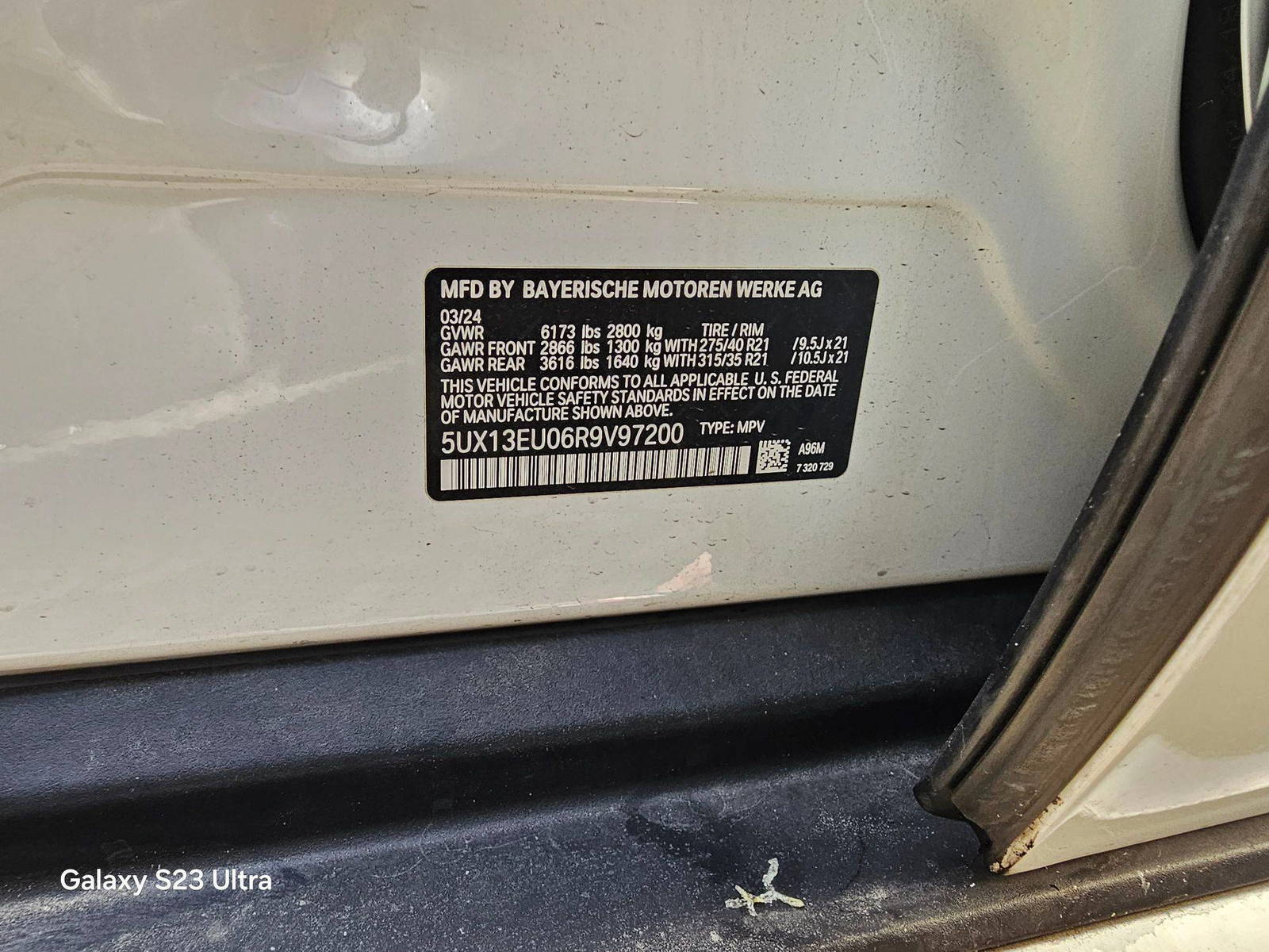 BMW X5 SDRIVE 40I 2024 - Marhaba Auction Used Cars - Image 9