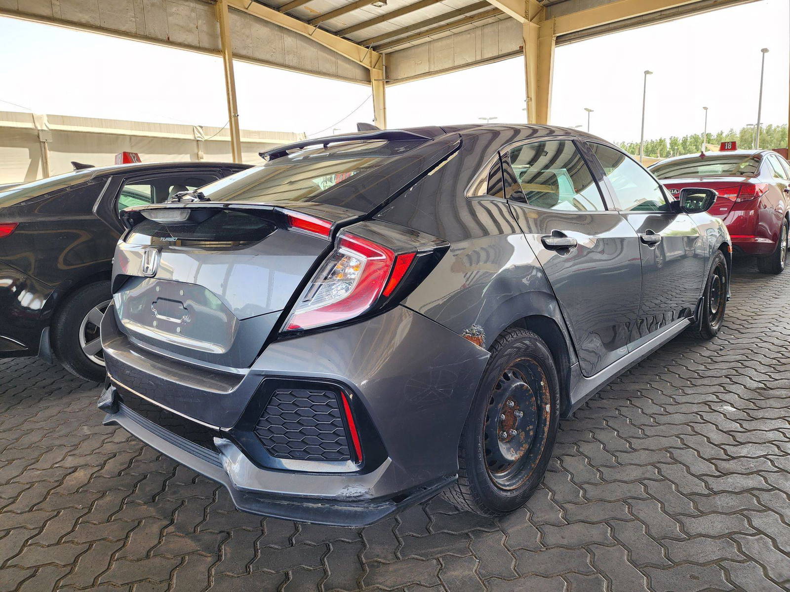 2017 HONDA CIVIC — 138661 KM — Lot 306278 — Main - Marhaba Auctions Used Cars - Image 3