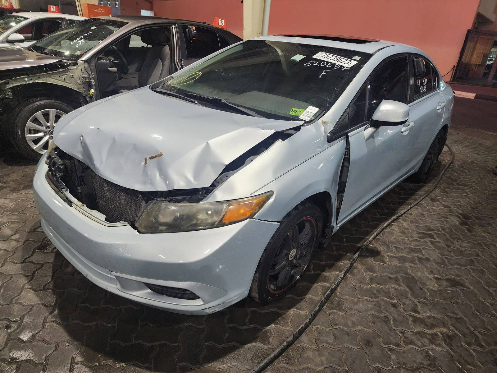 2012 HONDA CIVIC — 256685 Miles — Lot 75739623 - Marhaba Auctions Used Cars - Image 7