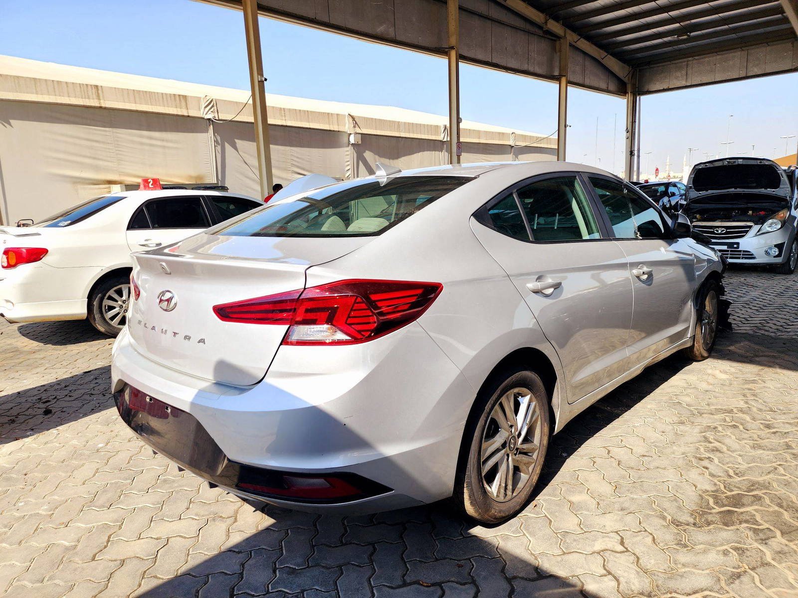 2019 HYUNDAI ELANTRA — 116779 Miles — Lot 40324448 — Ind. 12 - Marhaba Auctions Used Cars - Image 3