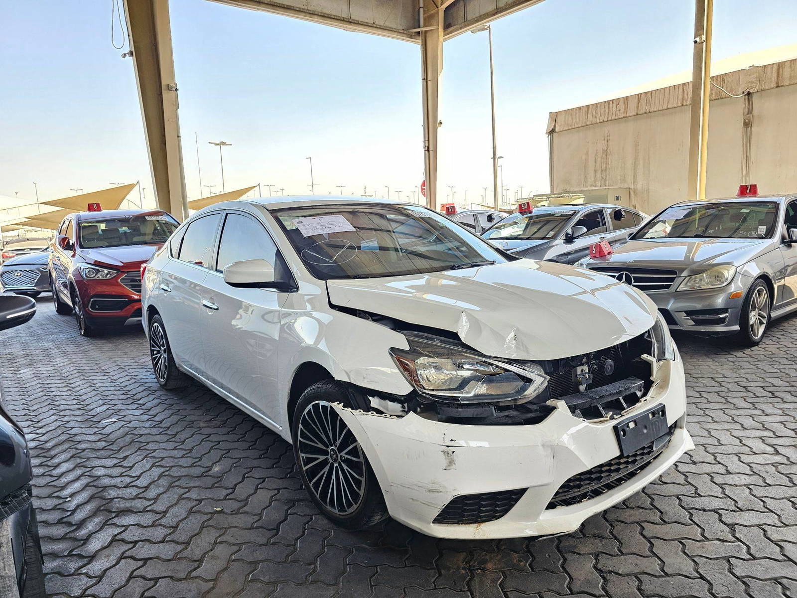 2018 NISSAN SENTRA — 118314 Miles — Lot JY289094 — Ind. 12 - Marhaba Auctions Used Cars - Image 4