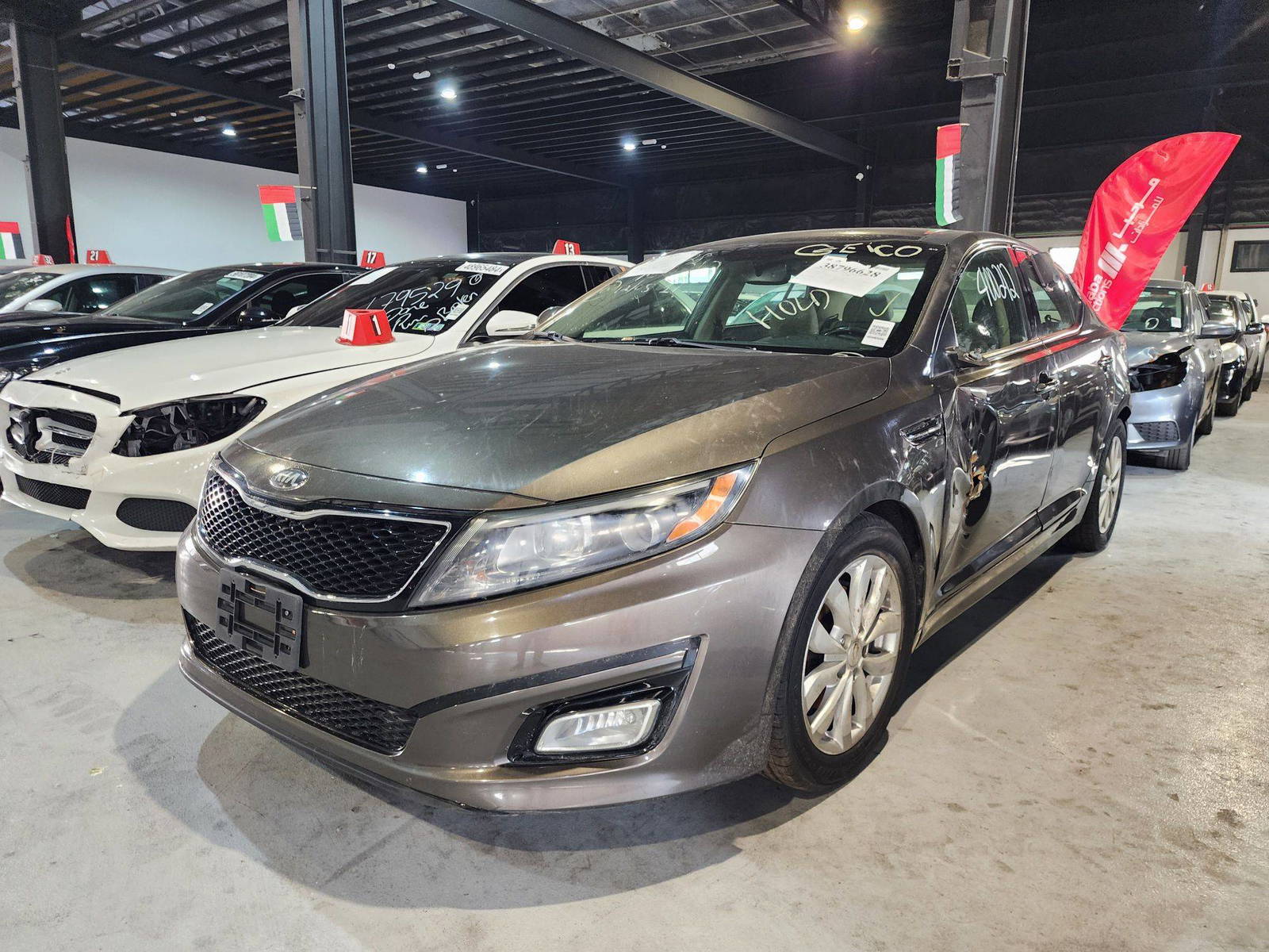 2015 KIA OPTIMA — 116295 Miles — Lot 38796628 — Al Quoz - Marhaba Auctions Used Cars - Image 4