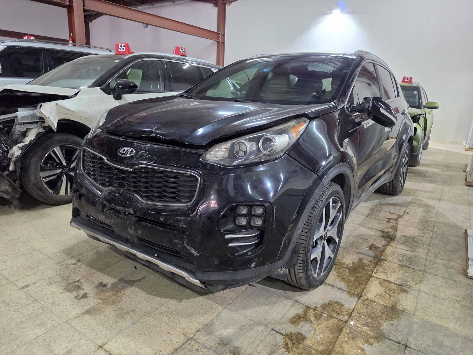 2017 KIA SPORTAGE — 121927 Miles — Lot 77515465 — Oman Yard - Marhaba Auctions Used Cars - Image 2