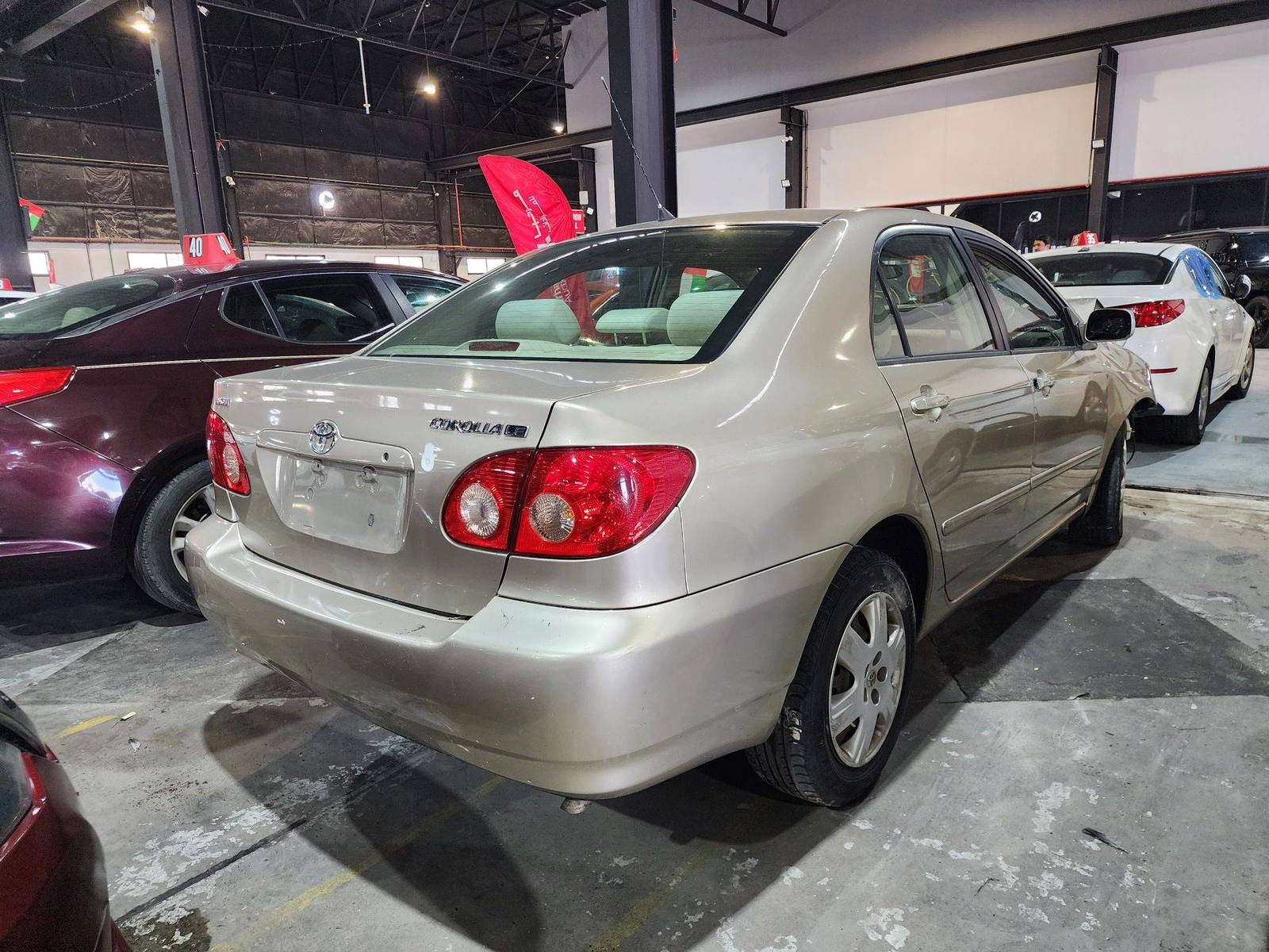 2007 TOYOTA COROLLA — 155418 Miles — Lot 40784207 — Al Quoz - Marhaba Auctions Used Cars - Image 3