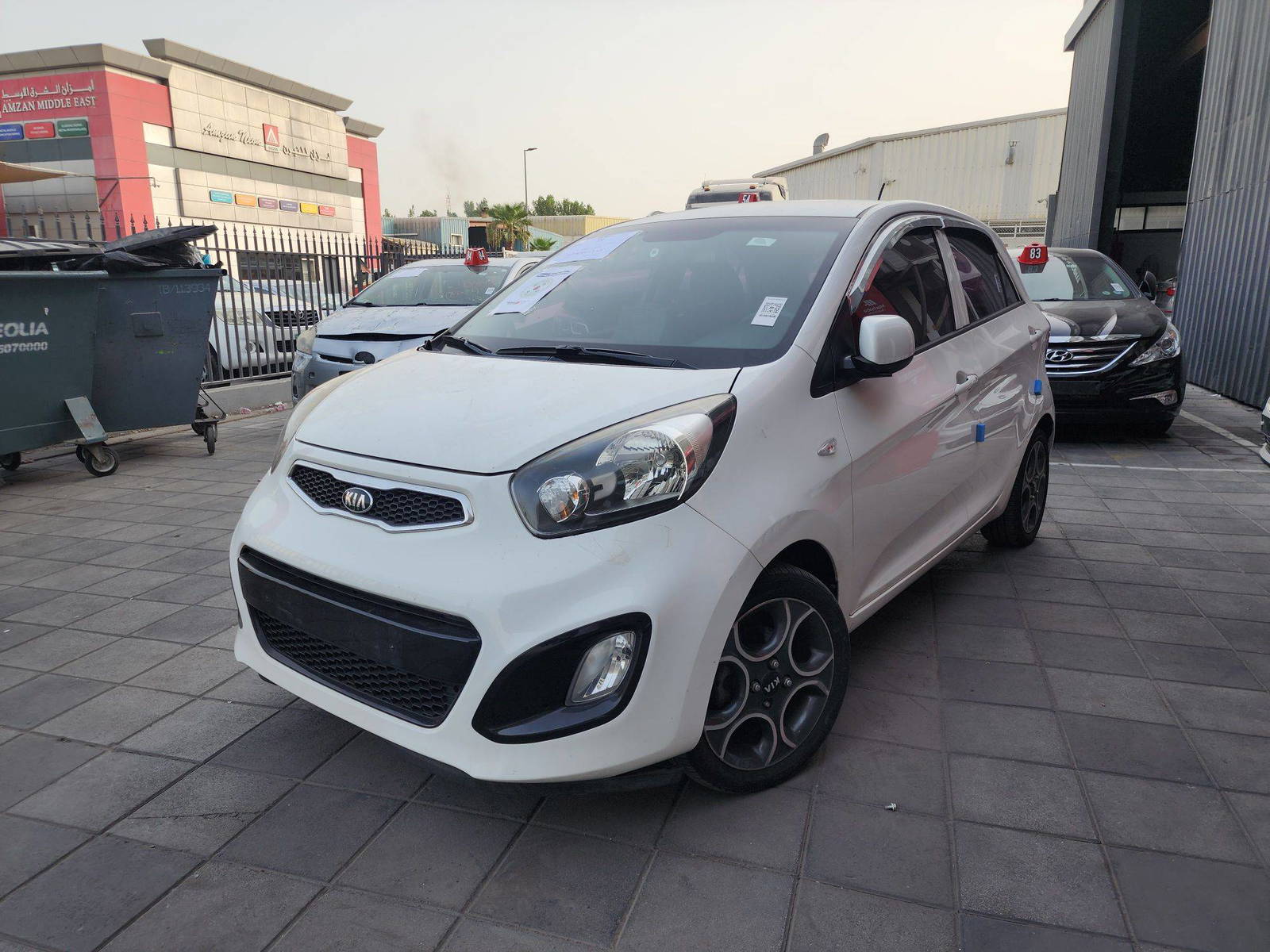 2013 KIA MORNING — 150759 KM — Lot 35596 — Al Quoz - Marhaba Auctions Used Cars - Image 6