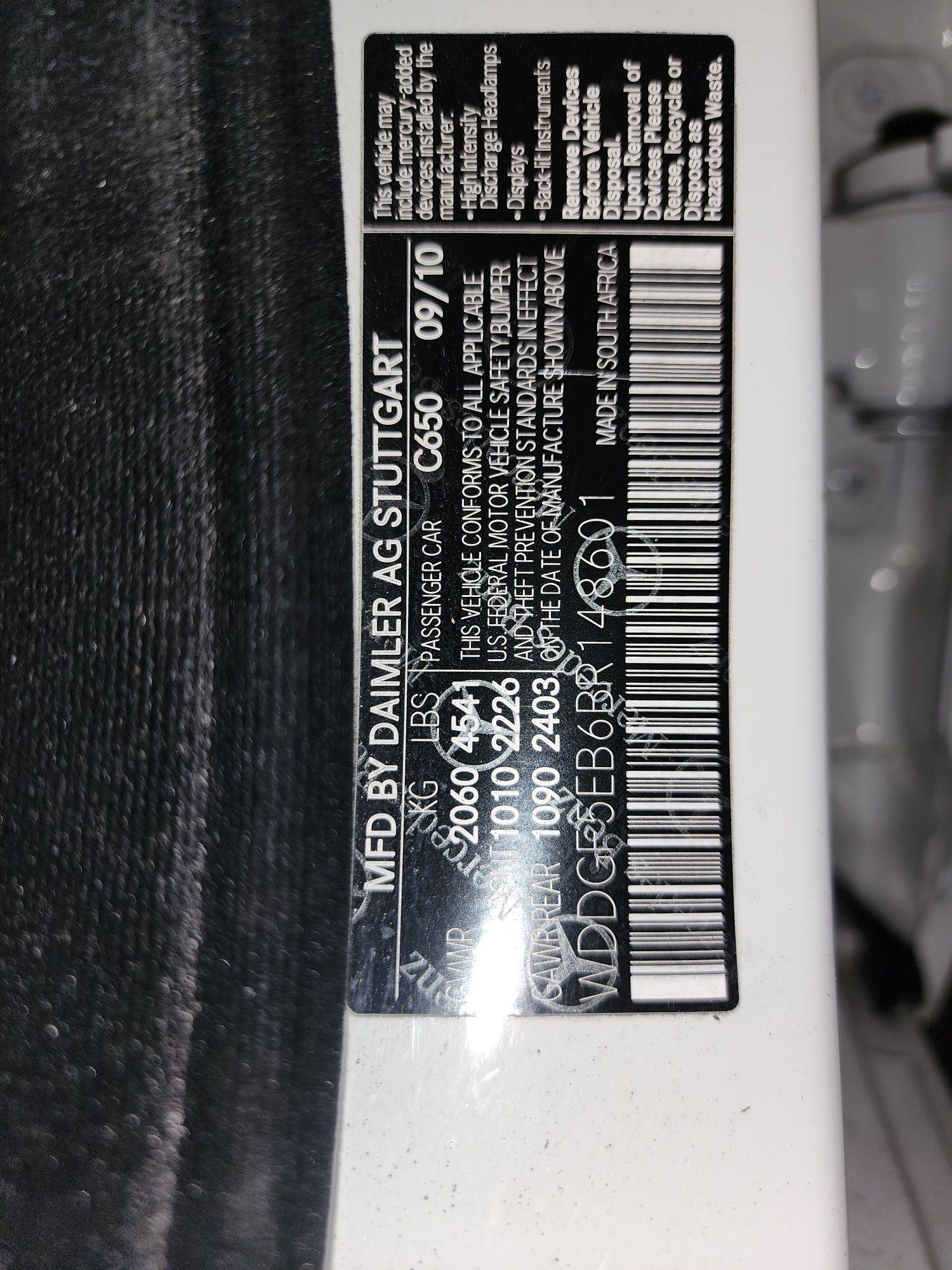 MERCEDES BENZ C300 2011 - Marhaba Auction Used Cars - Image 11