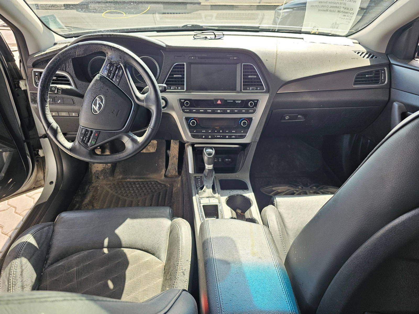 HYUNDAI SONATA 2016 - Marhaba Auction Used Cars - Image 10