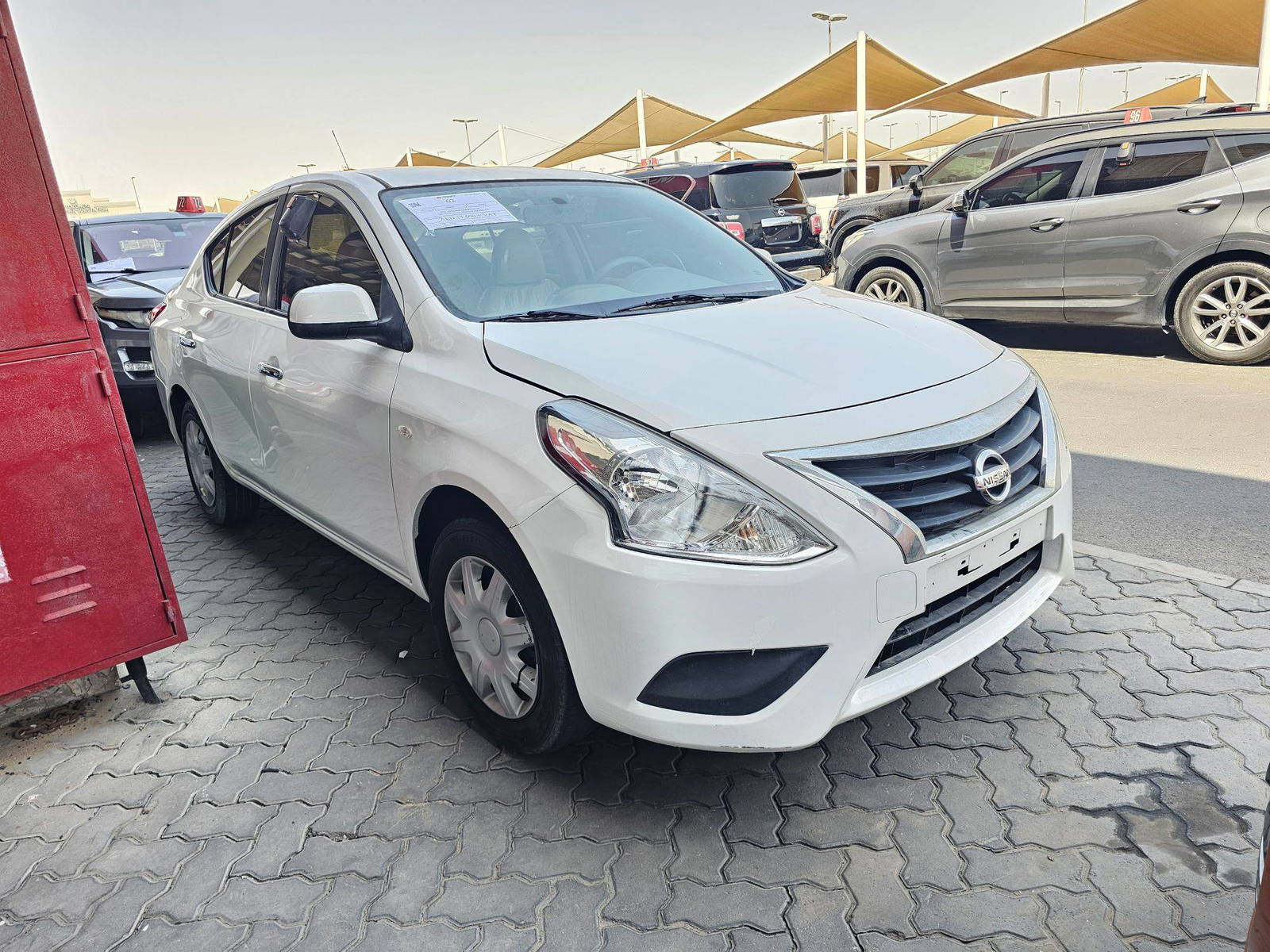 2022 NISSAN SUNNY — 132580 KM — Lot BN7AD4NG144119 — Main - Marhaba Auctions Used Cars - Image 3