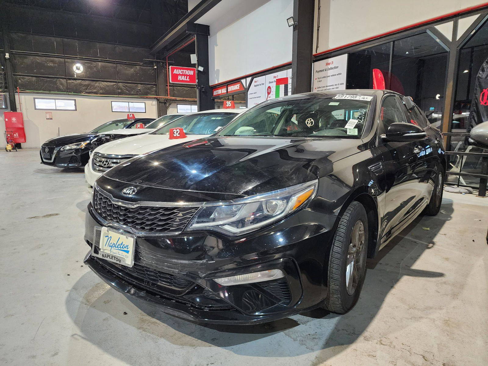 2020 KIA OPTIMA — 123165 Miles — Lot 59179874 — Al Quoz - Marhaba Auctions Used Cars - Image 4