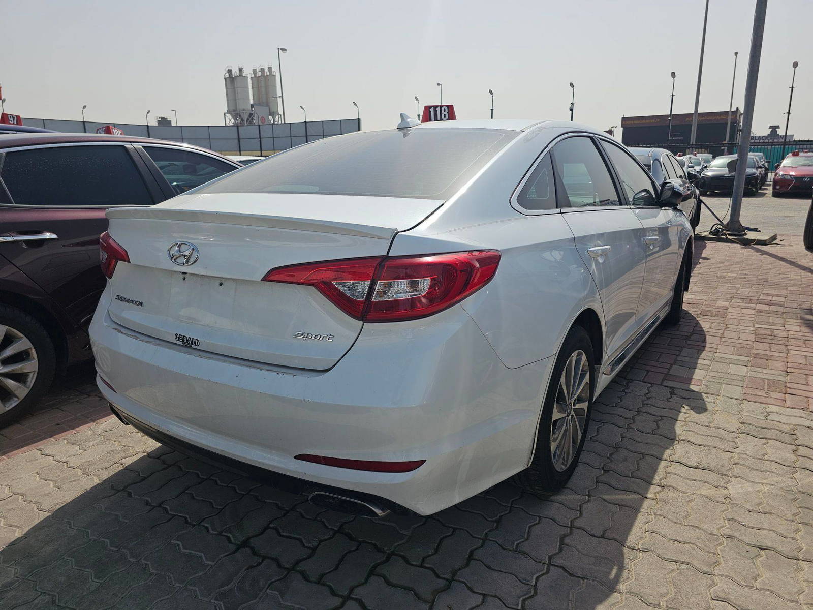 HYUNDAI SONATA SPORT 2015 - Marhaba Auction Used Cars - Image 3