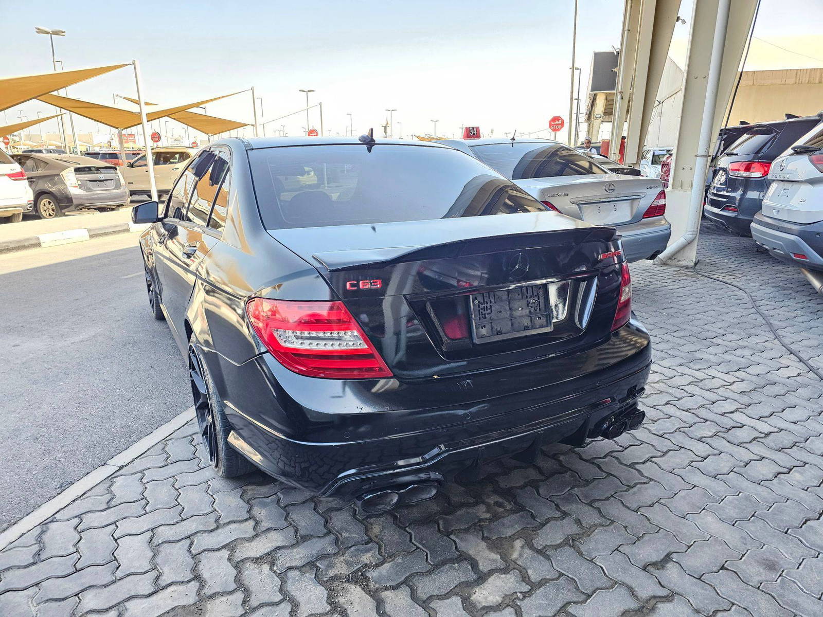 MERCEDES BENZ C300 2008 - Marhaba Auction Used Cars - Image 6