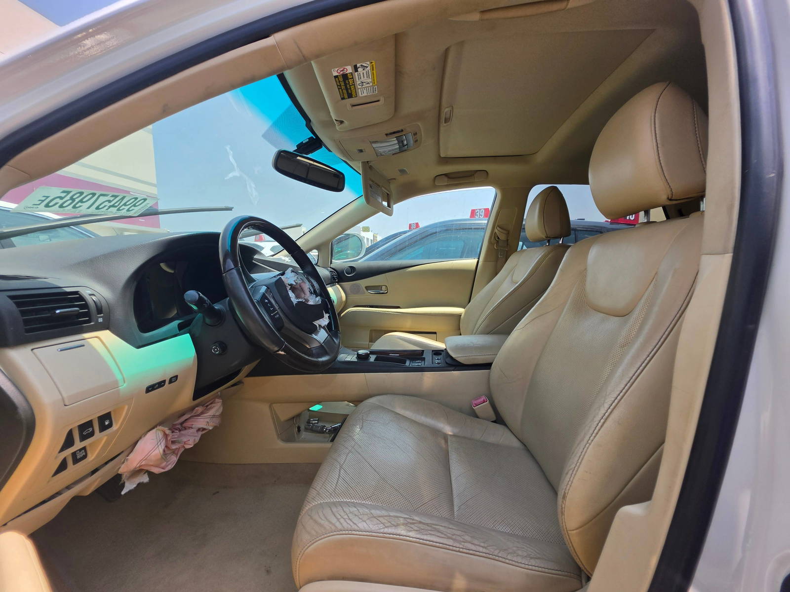 2013 LEXUS RX 350 — 148902 Miles — Lot 99457985 - Marhaba Auctions Used Cars - Image 7