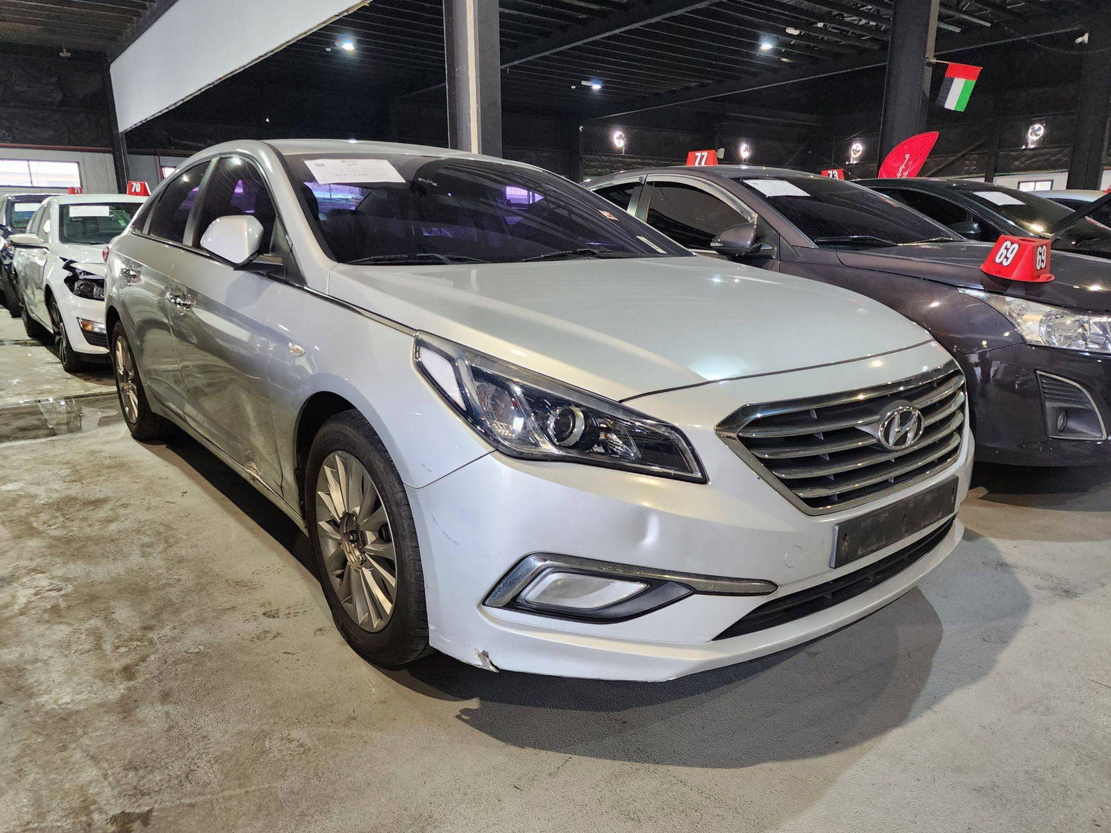 2016 HYUNDAI SONATA — 160756 KM — Lot 215211 — Al Quoz - Marhaba Auctions Used Cars - Image 3