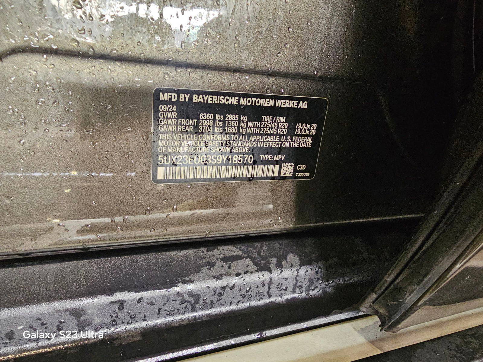 BMW X5 XDRIVE40I 2025 - Marhaba Auction Used Cars - Image 9