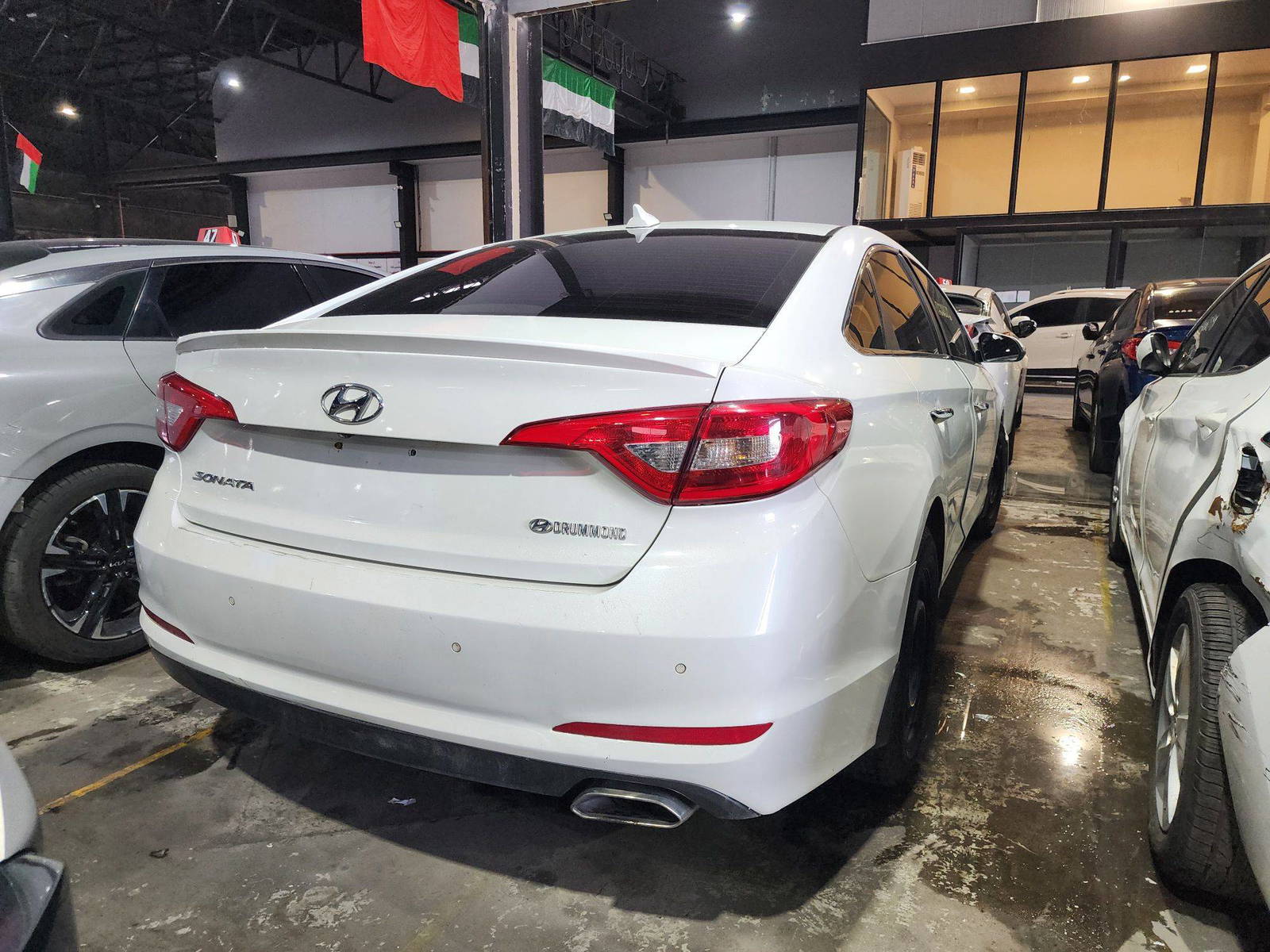 HYUNDAI SONATA 2016 - Marhaba Auction Used Cars - Image 4