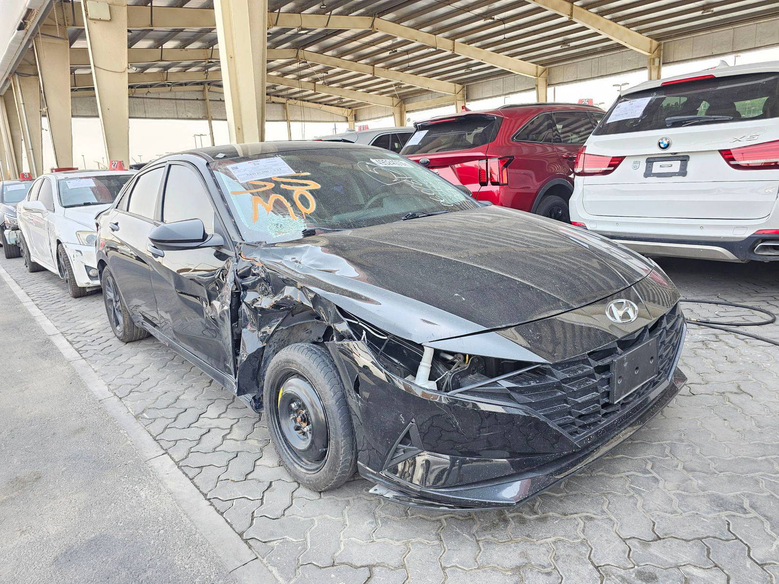 2022 HYUNDAI ELANTRA — 99460 Miles — Lot 2NH060781 — Souq - Marhaba Auctions Used Cars - Image 3