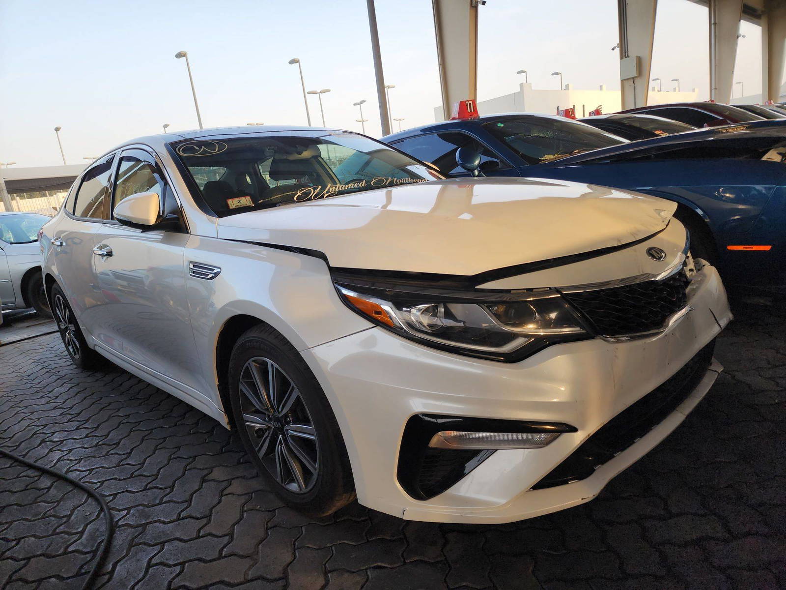 2019 KIA OPTIMA — 95857 Miles — Lot 44381694 — Souq - Marhaba Auctions Used Cars - Image 4