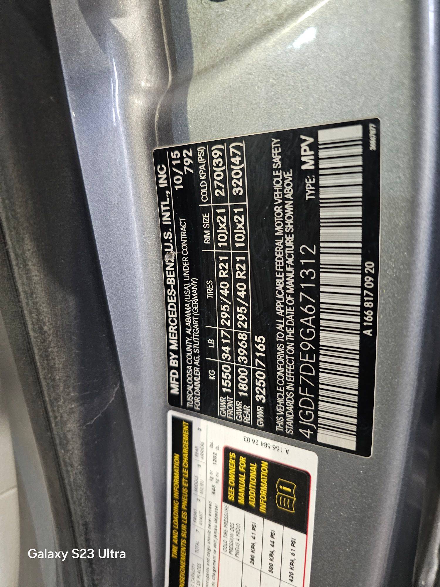 MERCEDES BENZ GL 550 2016 - Marhaba Auction Used Cars - Image 10