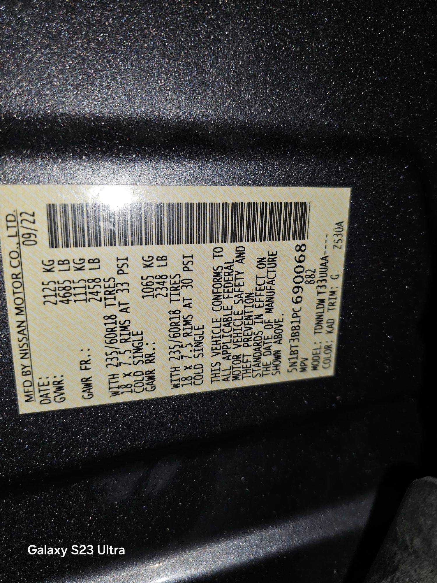 NISSAN ROGUE 2023 - Marhaba Auction Used Cars - Image 11