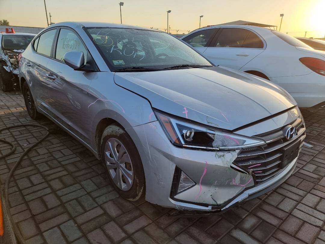 2019 HYUNDAI ELANTRA — 76313 Miles — Lot 215478 — Ind. 12 - Marhaba Auctions Used Cars - Image 3