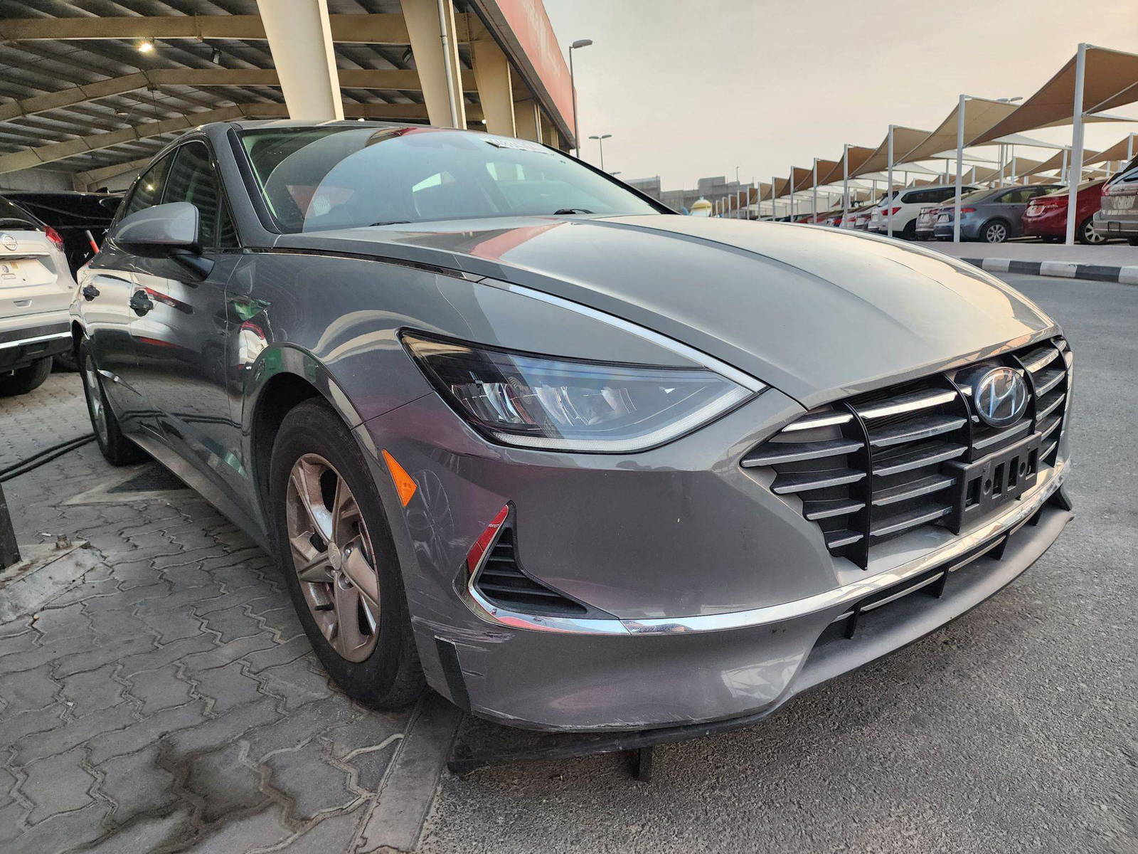 2021 HYUNDAI SONATA — 112395 Miles — Lot 109608 — Souq - Marhaba Auctions Used Cars - Image 3
