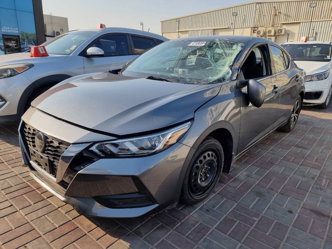 2020 NISSAN SENTRA — 43255 Miles — Lot 125487 — Ind. 12 - Marhaba Auctions Used Cars - Image 3
