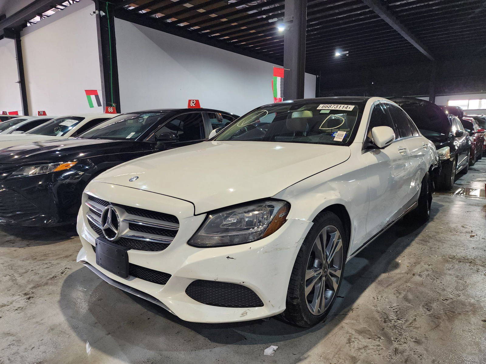 2017 MERCEDES BENZ C300 — 132027 Miles — Lot 227590 — Al Quoz - Marhaba Auctions Used Cars - Image 4