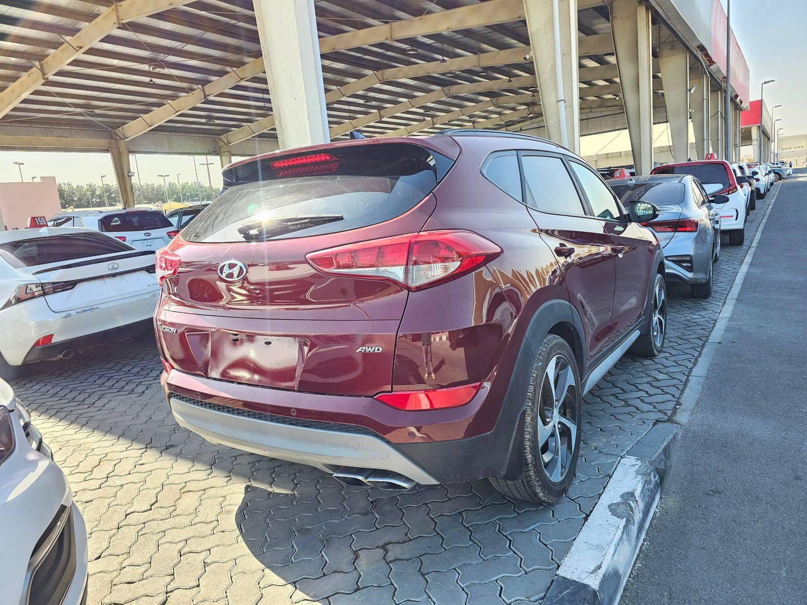 HYUNDAI TUCSON 2018 - Marhaba Auction Used Cars - Image 3