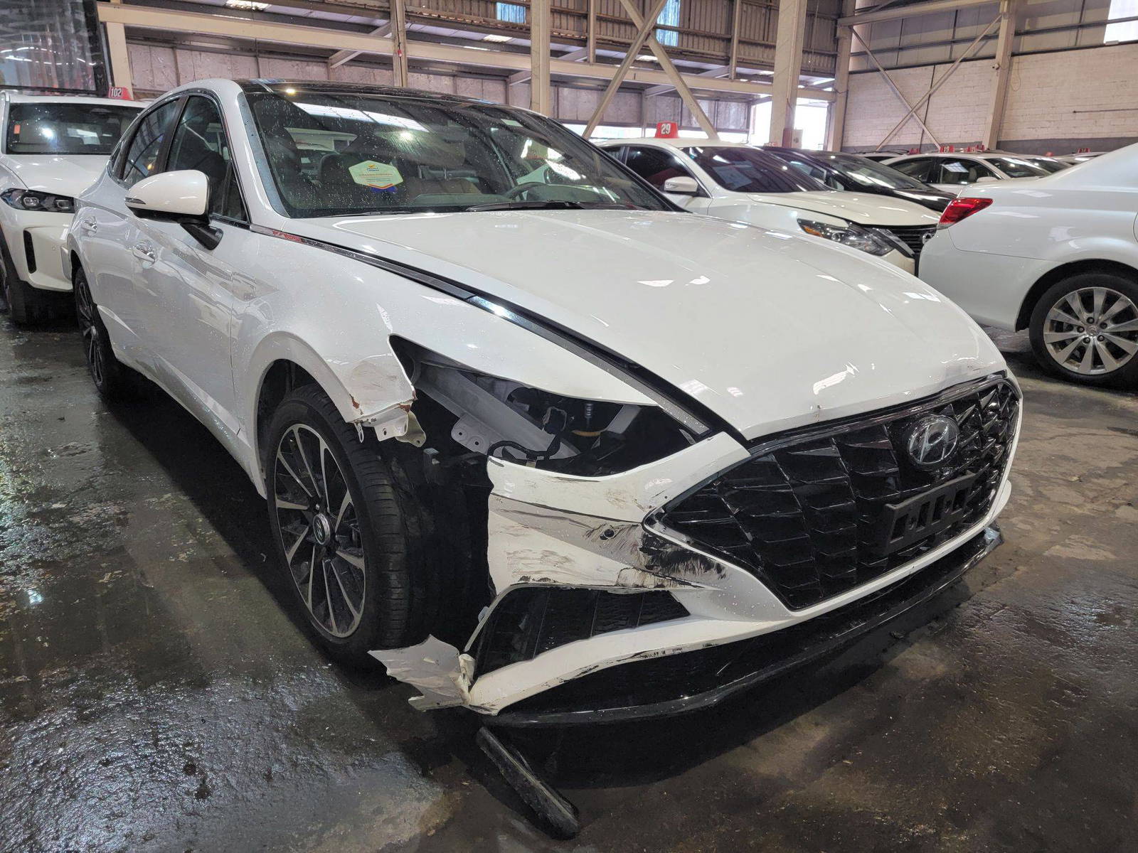 2021 HYUNDAI SONATA — 33153 Miles — Lot 86893005 — Main - Marhaba Auctions Used Cars - Image 4