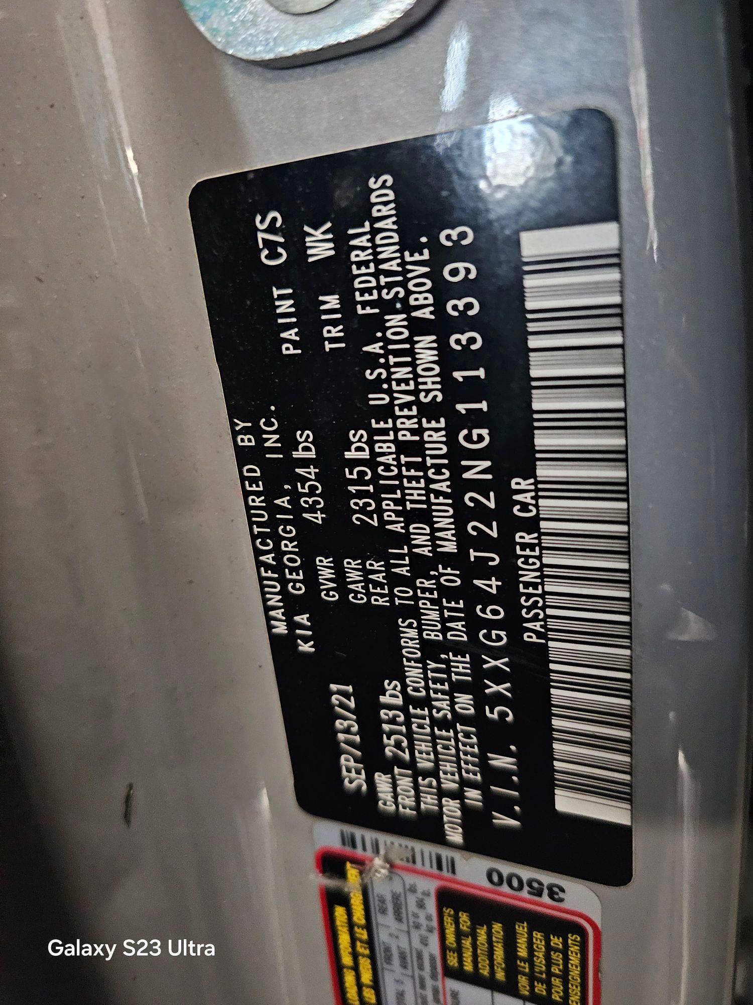 KIA K5 2022 - Marhaba Auction Used Cars - Image 10