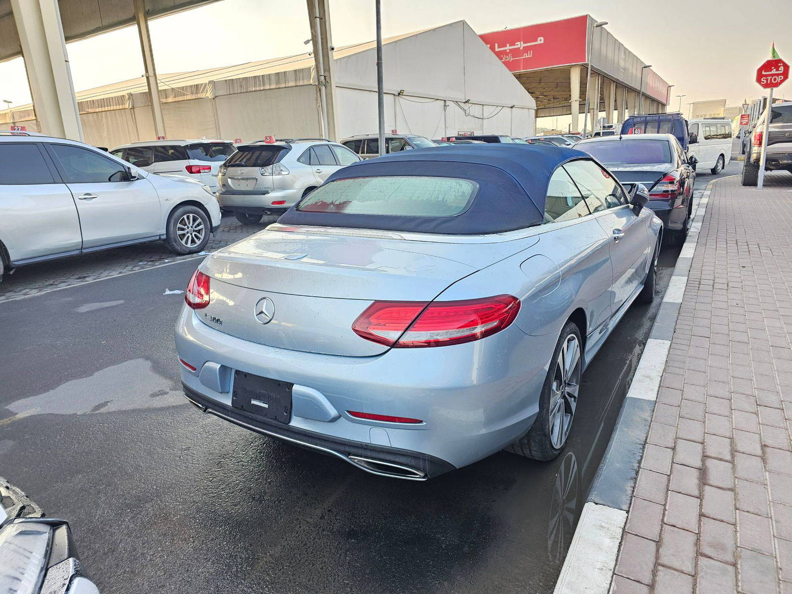 2017 MERCEDES BENZ C300 — 56299 Miles — Lot HF531507 — Souq - Marhaba Auctions Used Cars - Image 3