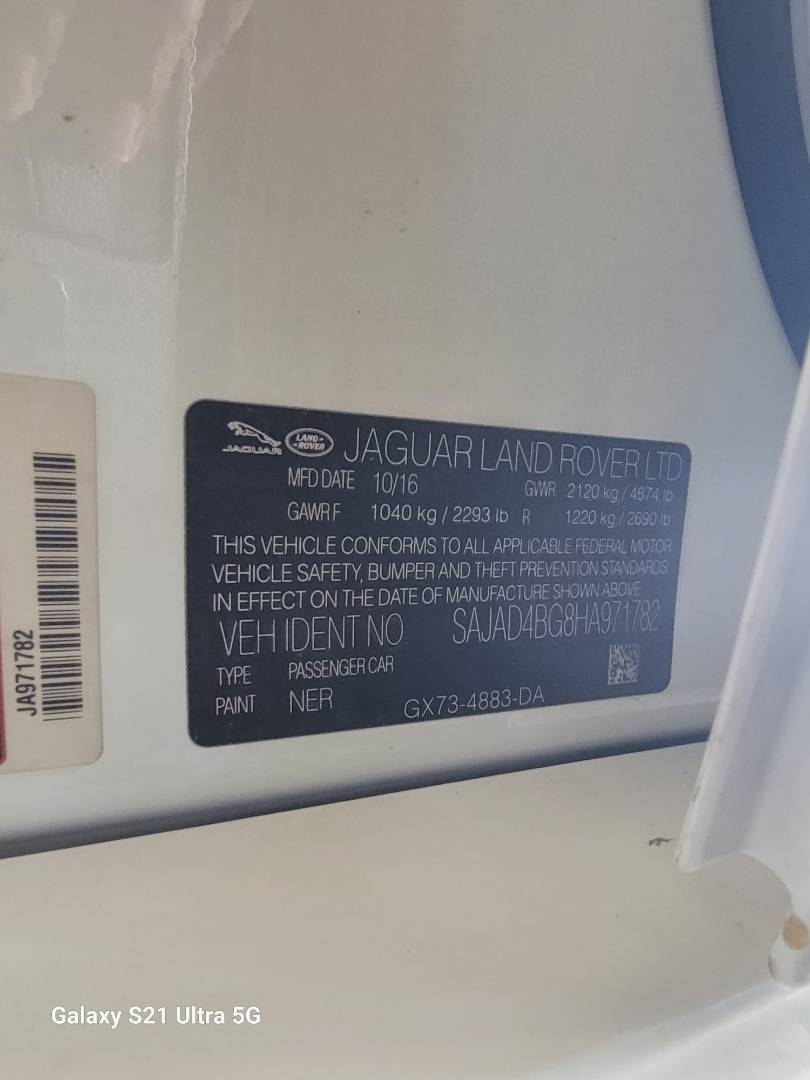 JAGUAR XF 2017 - Marhaba Auction Used Cars - Image 10