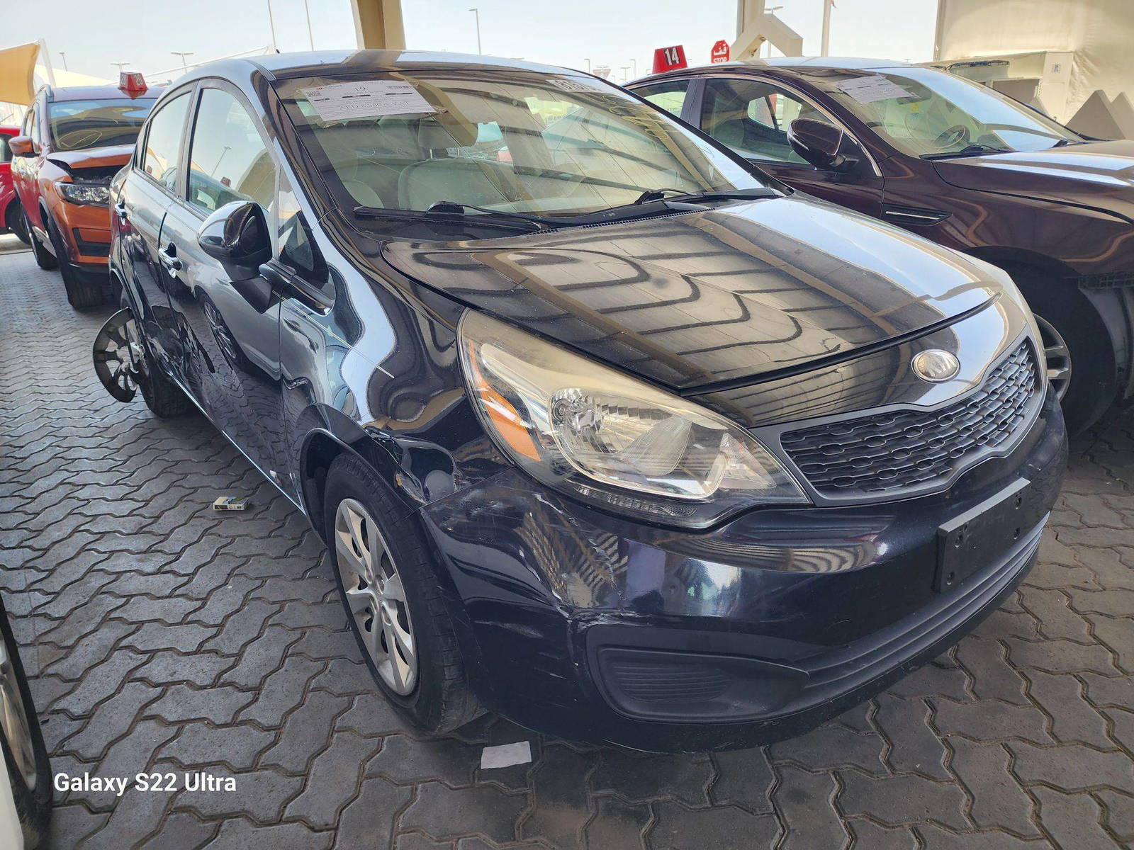 2013 KIA RIO — 105258 Miles — Lot D6229125 - Marhaba Auctions Used Cars - Image 8