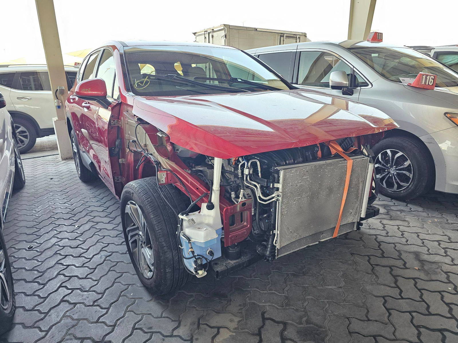 2022 HYUNDAI SANTA FE — 26634 Miles — Lot NH416544 — Main - Marhaba Auctions Used Cars - Image 4
