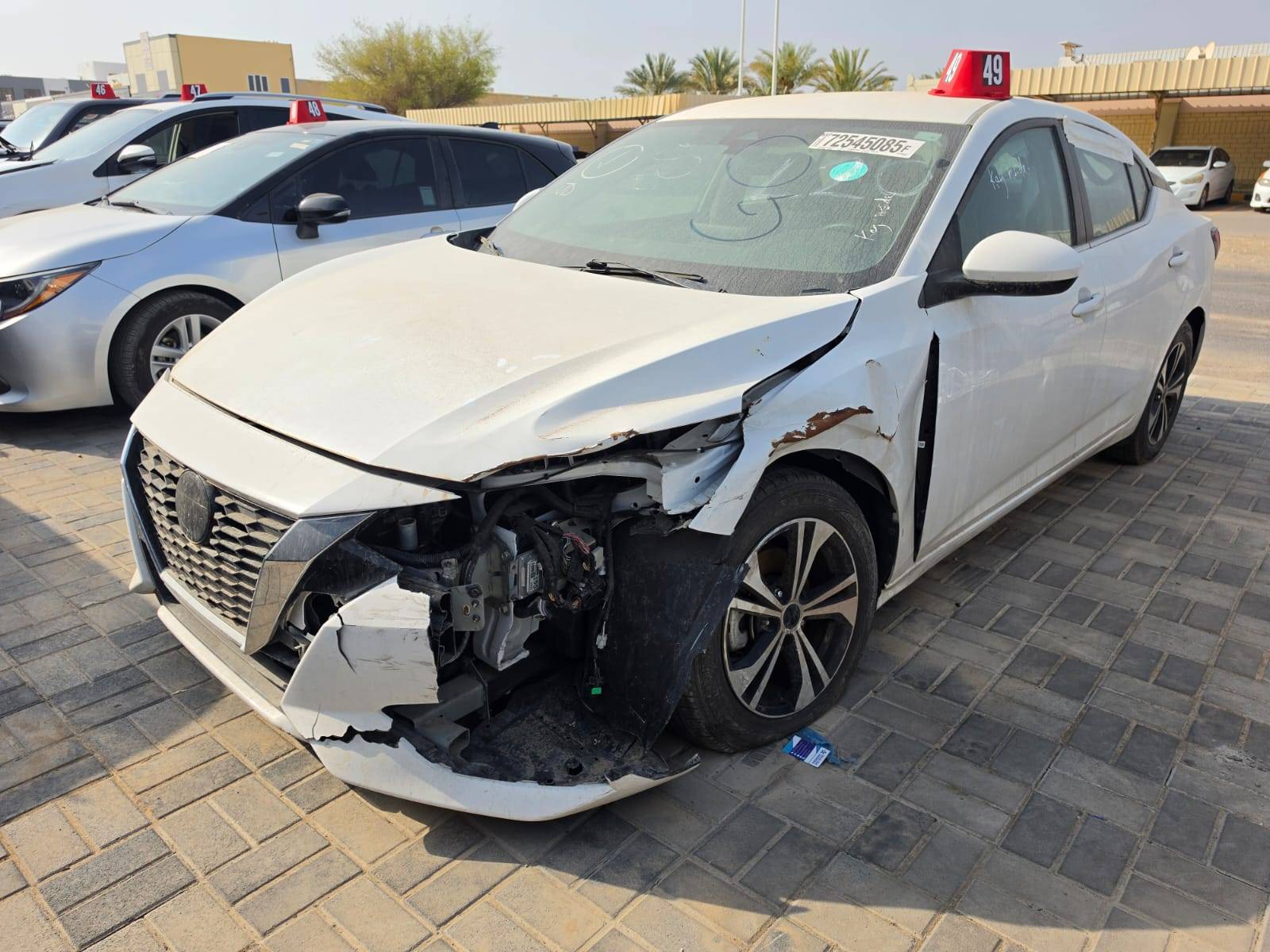 2023 NISSAN SENTRA — 73837 Miles — Lot Y254572 - Marhaba Auctions Used Cars - Image 3