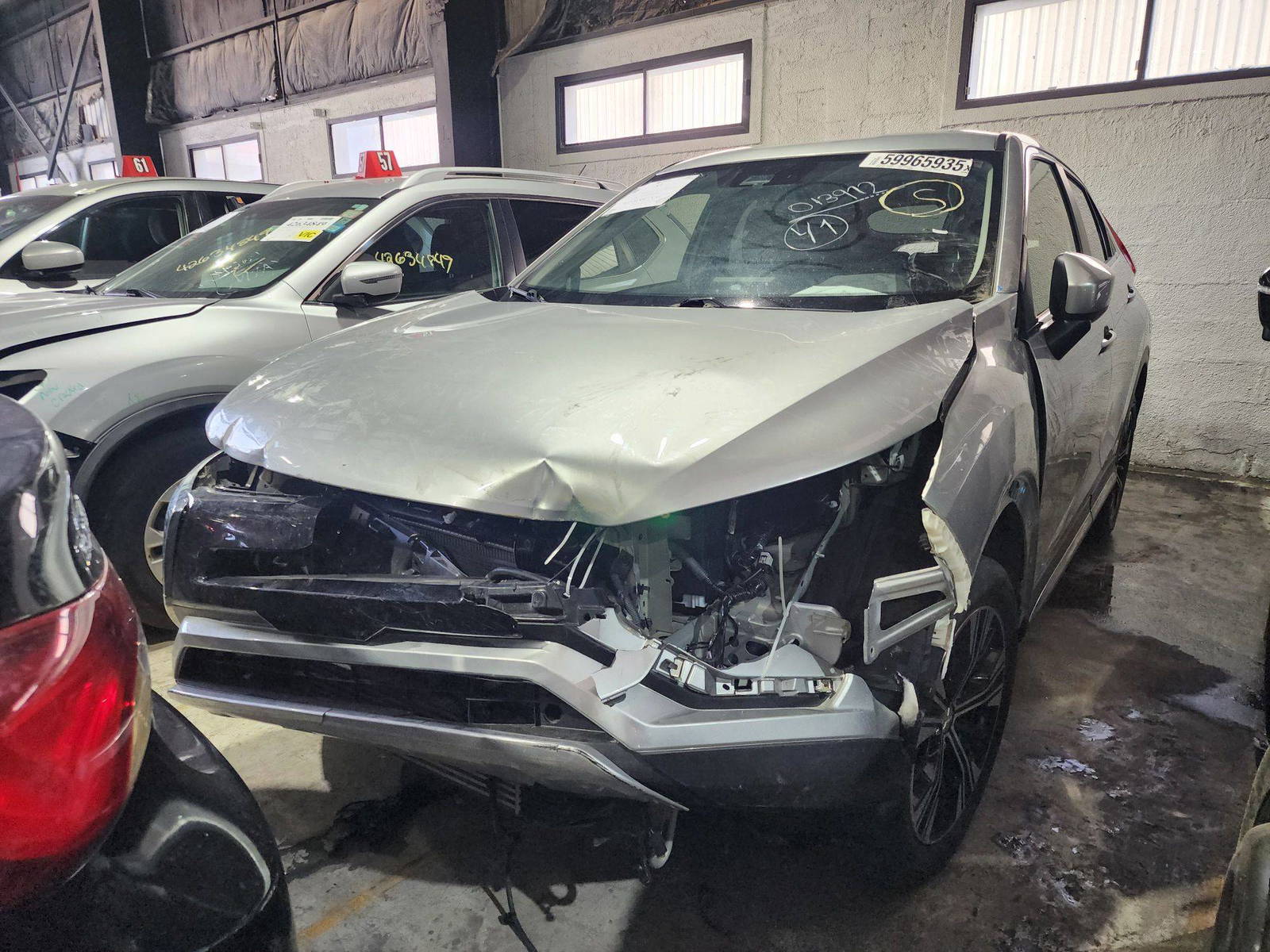 2020 MITSUBISHI Eclipse Cross ES — 55802 Miles — Lot 59965935 — Al Quoz - Marhaba Auctions Used Cars - Image 4