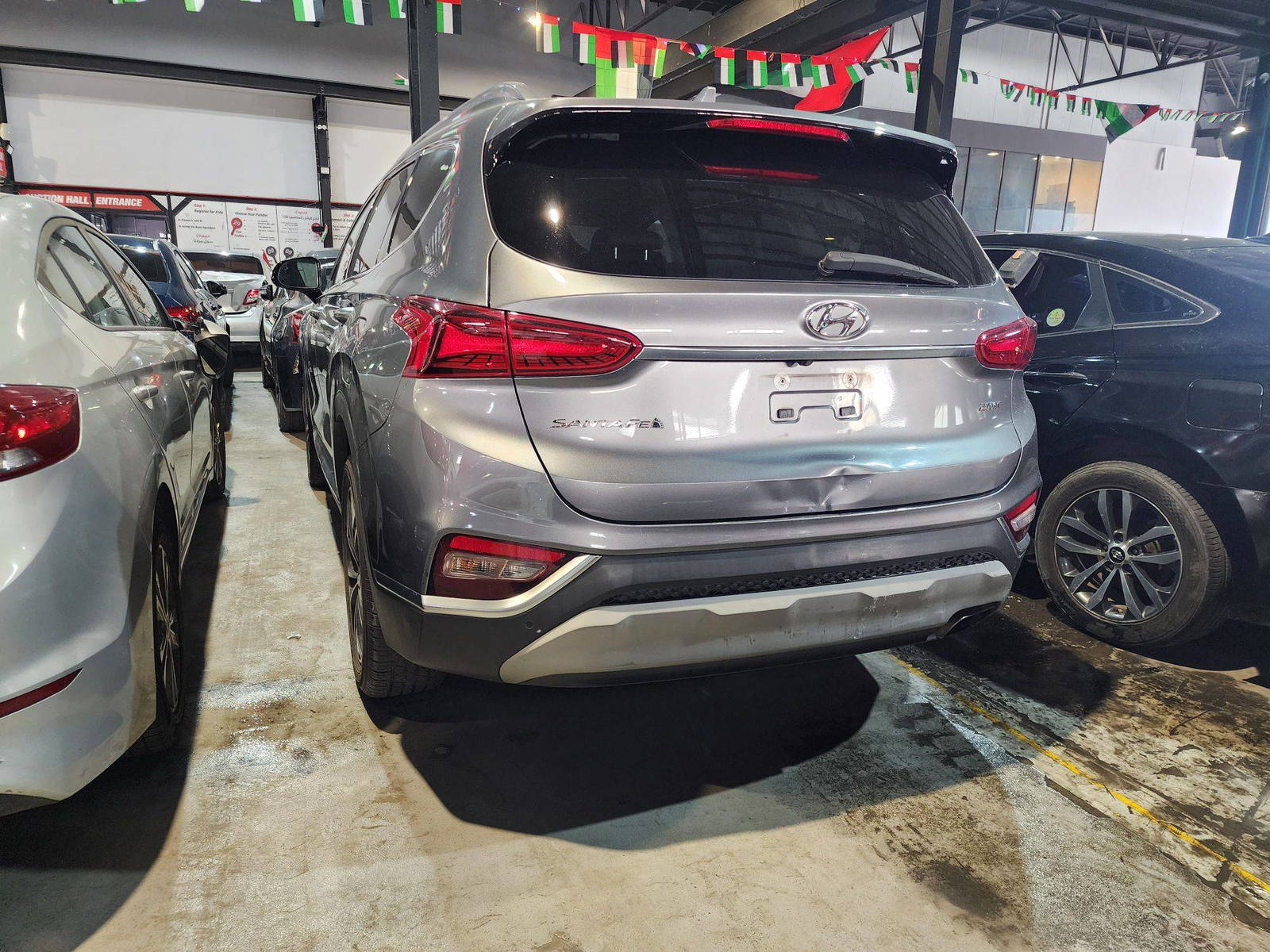 HYUNDAI SANTA FE 2019 - Marhaba Auction Used Cars - Image 3