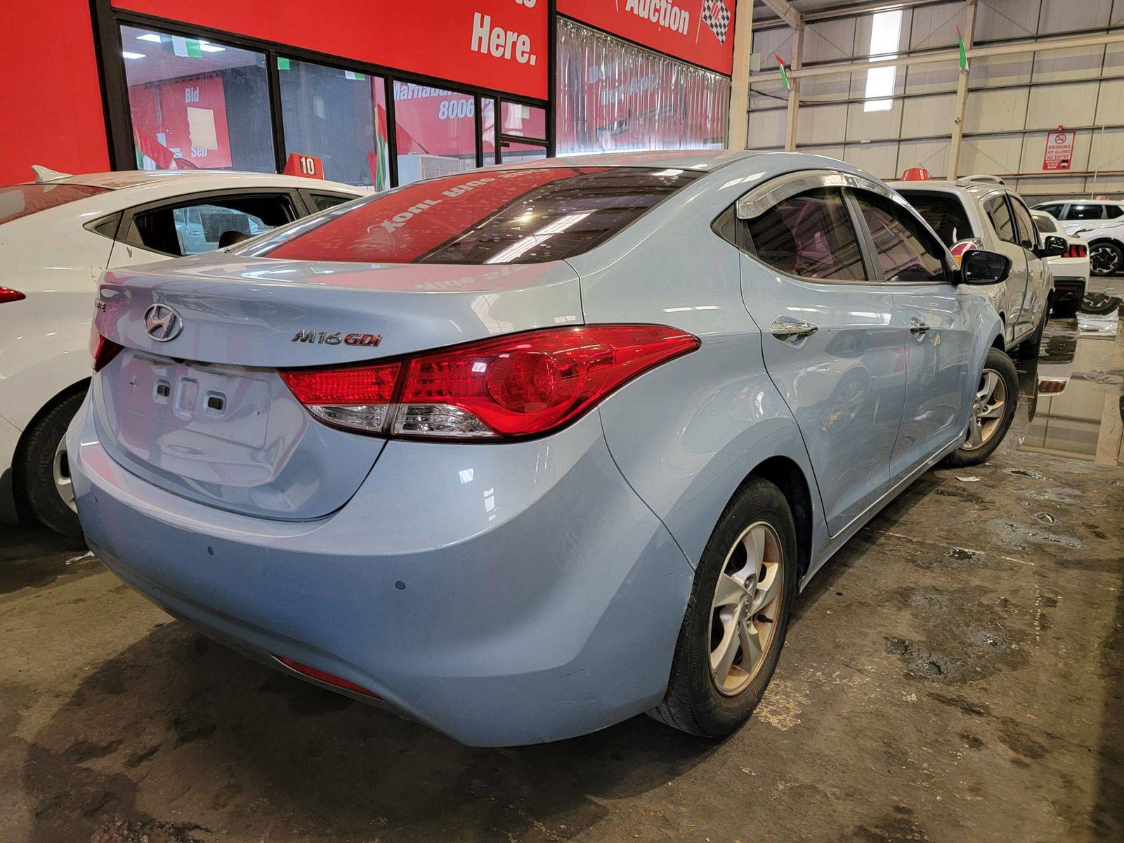 2011 HYUNDAI AVANTE — 124066 KM — Lot 123151 — Ind. 12 - Marhaba Auctions Used Cars - Image 3