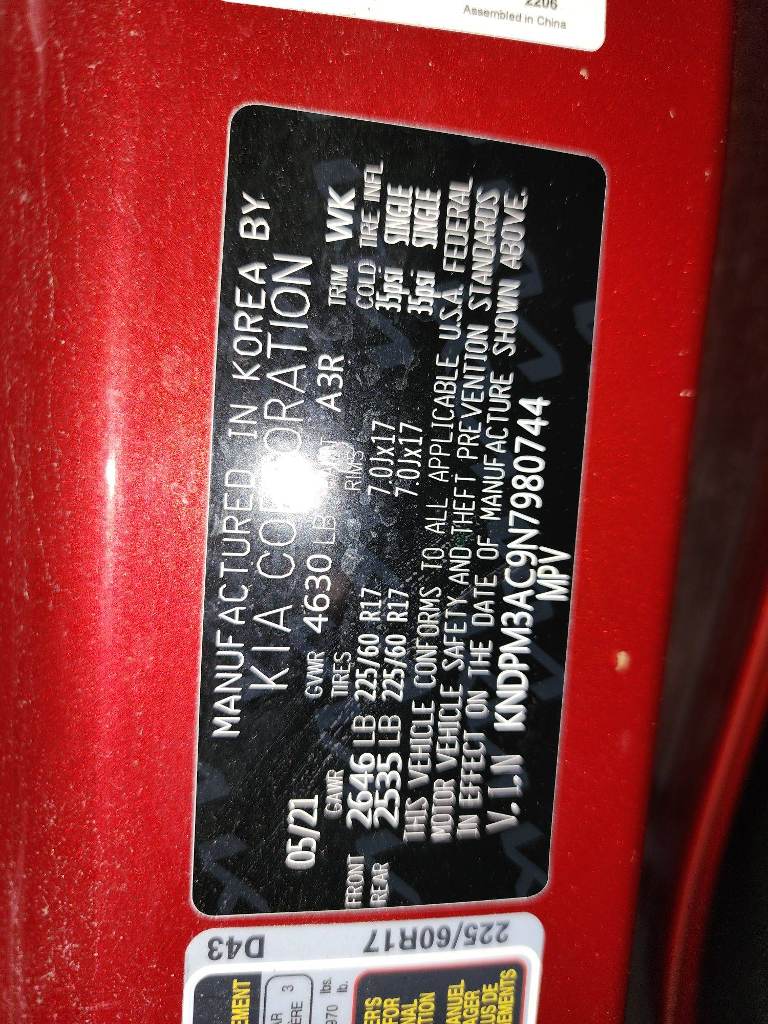 KIA SPORTAGE 2022 - Marhaba Auction Used Cars - Image 8