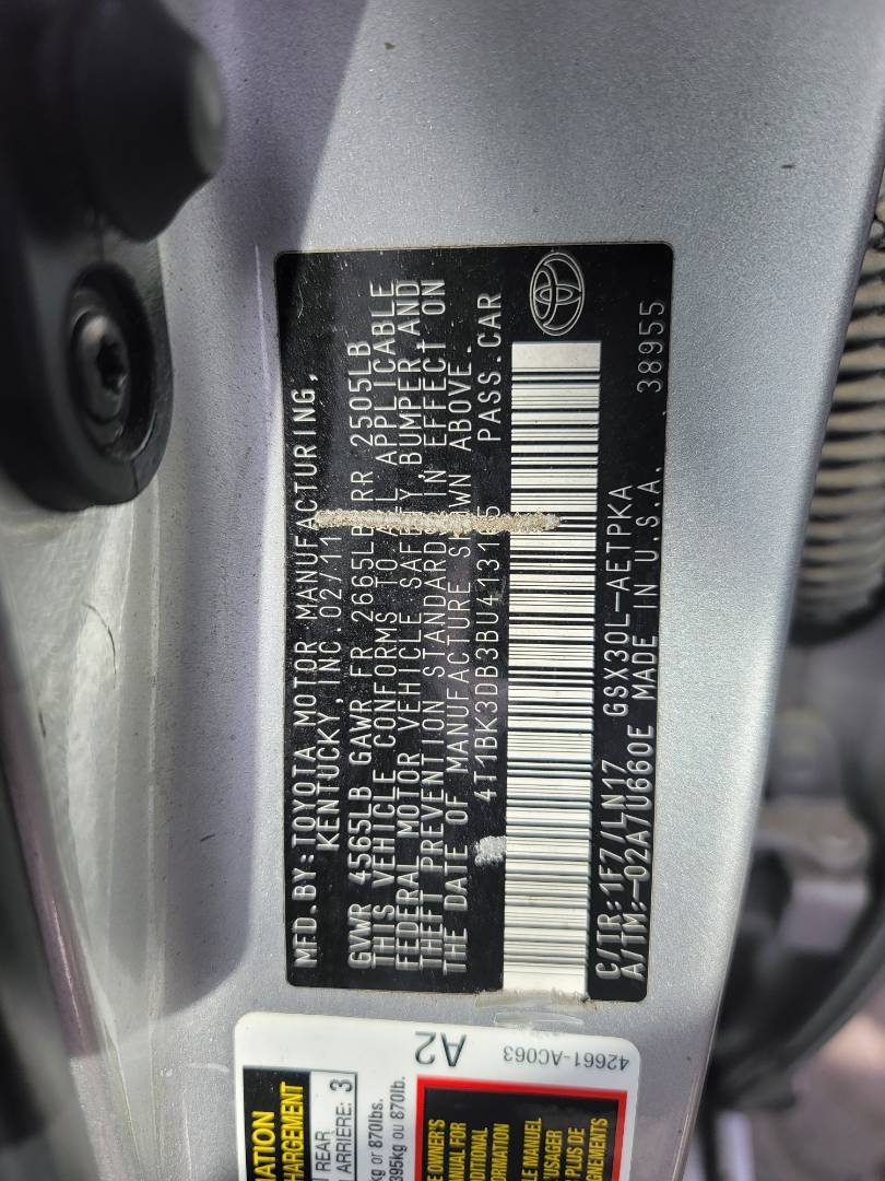 2011 TOYOTA AVALON — 187736 Miles — Lot BU413165 — Main - Marhaba Auctions Used Cars - Image 10