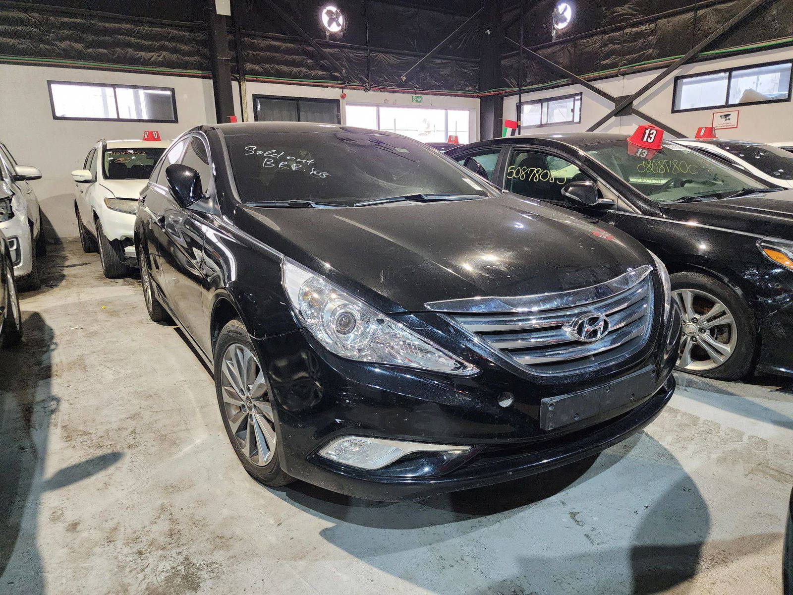 2013 HYUNDAI SONATA — 162265 KM — Lot 526379 — Al Quoz - Marhaba Auctions Used Cars - Image 6