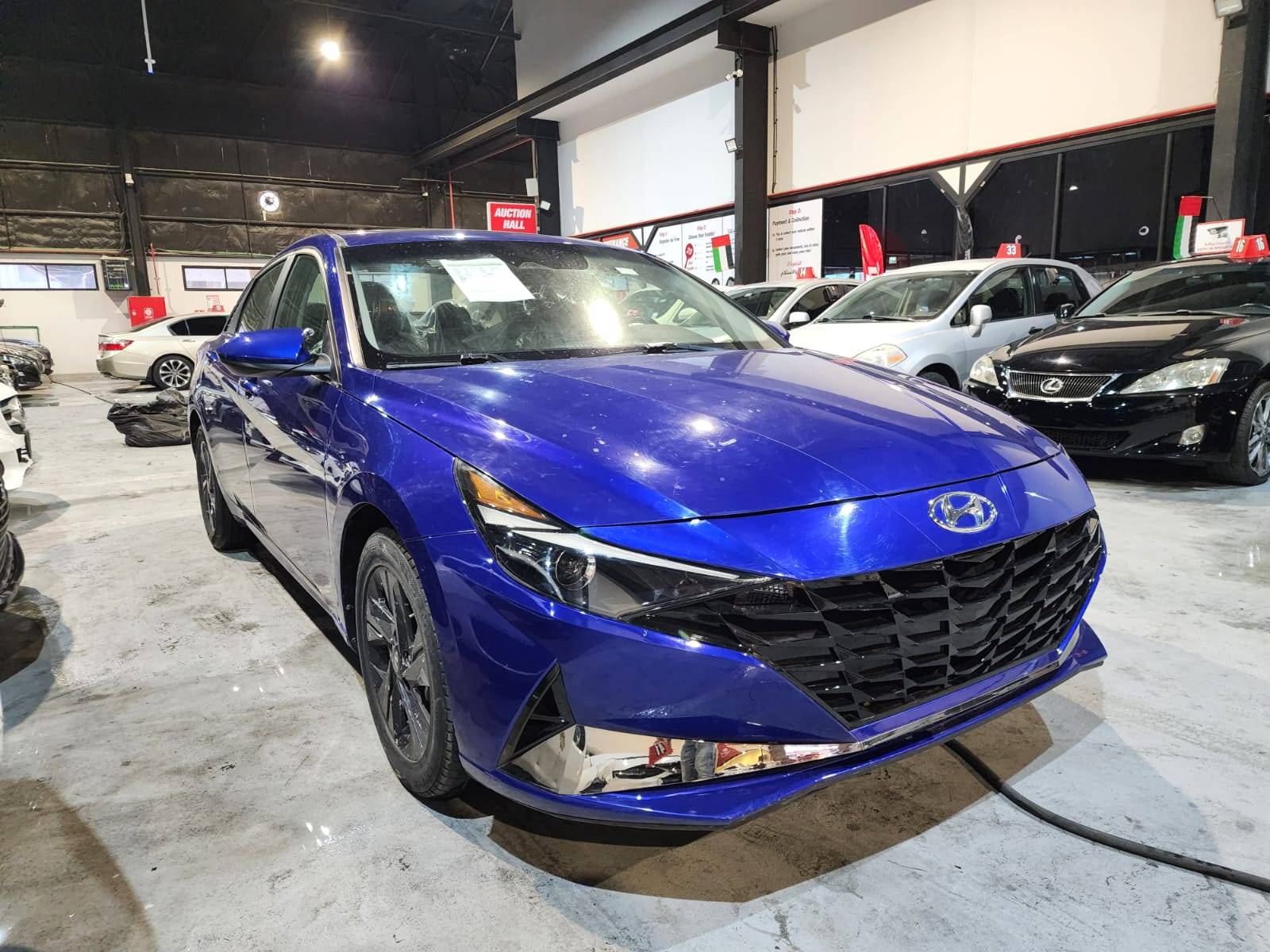 2021 HYUNDAI ELANTRA — 32199 KM — Lot MU076907 — Al Quoz - Marhaba Auctions Used Cars - Image 5