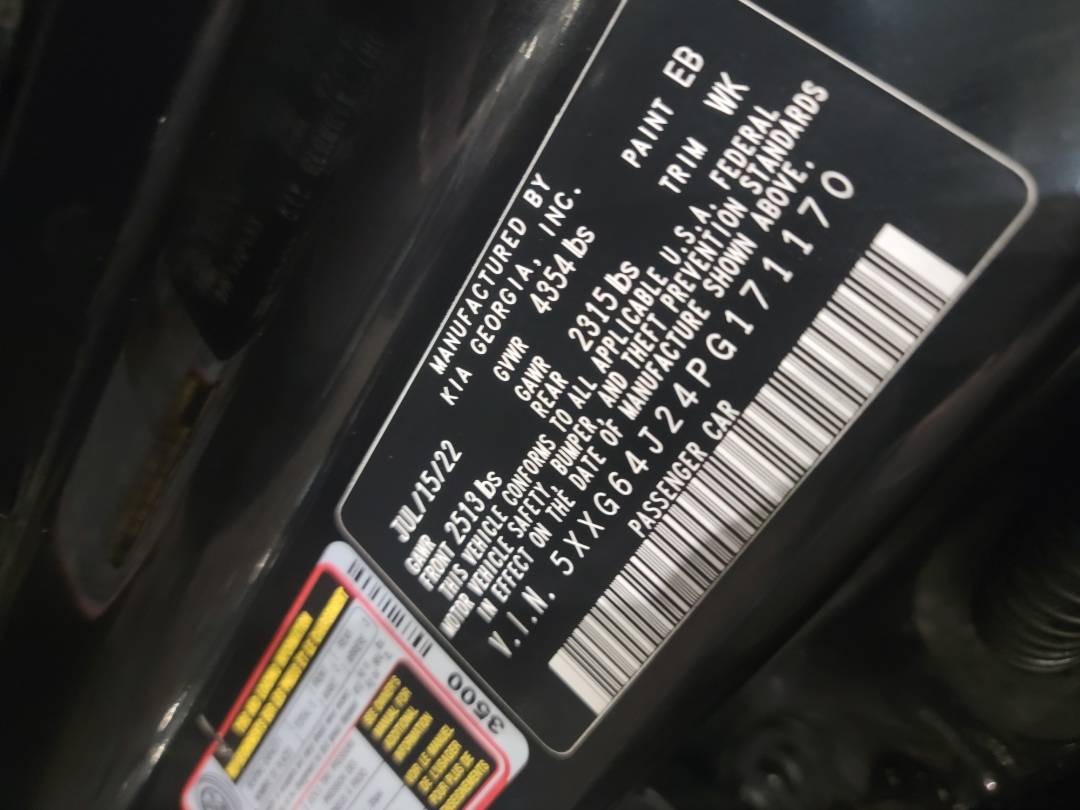 2023 KIA K5 — 58104 Miles — Lot G171170 — Main - Marhaba Auctions Used Cars - Image 8