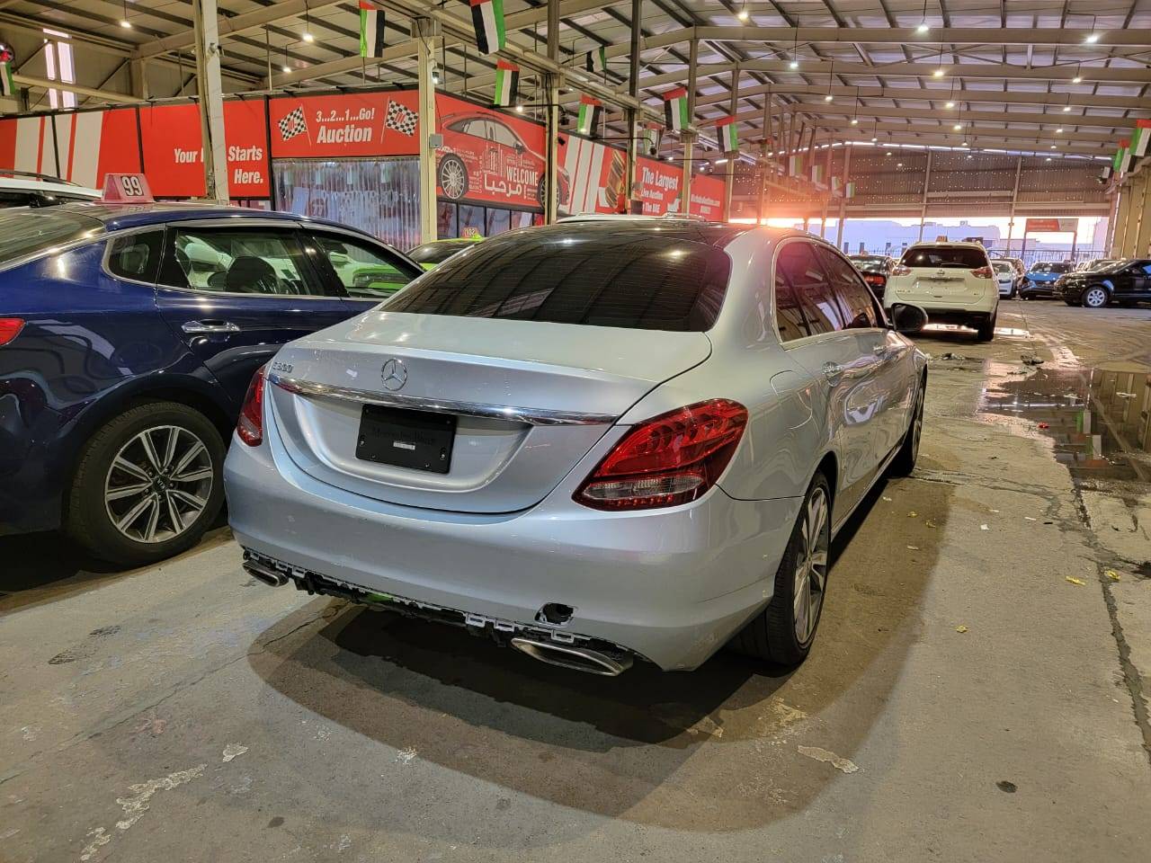 MERCEDES BENZ C300 2018 - Marhaba Auction Used Cars - Image 7