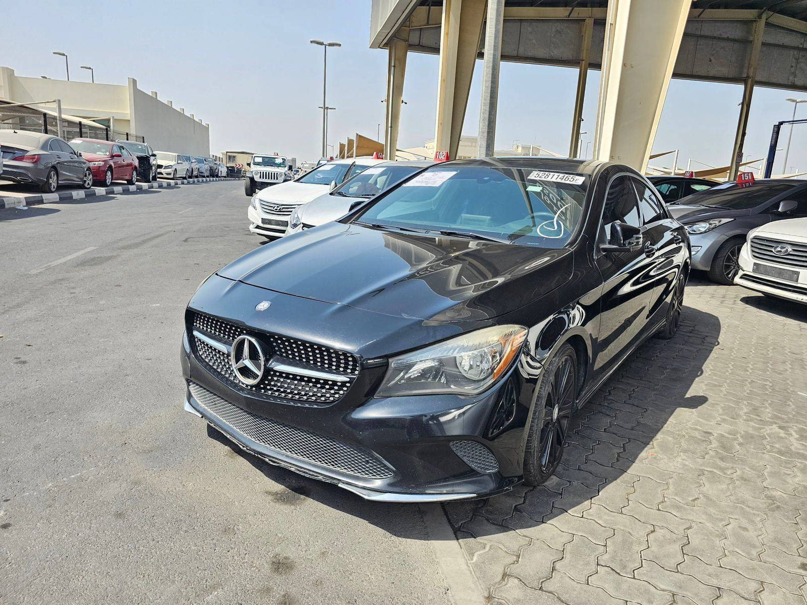 2017 MERCEDES BENZ CLA 250 — 186869 Miles — Lot 0HN454356 — Souq - Marhaba Auctions Used Cars - Image 3