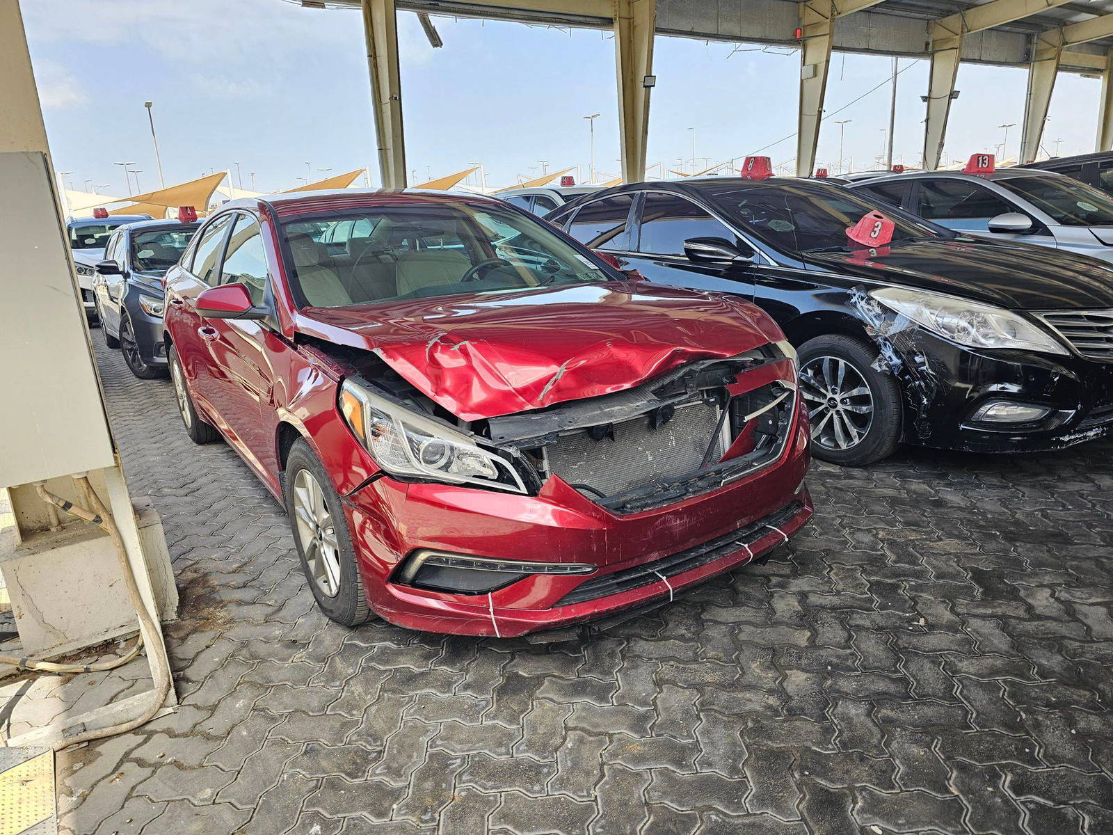 2015 HYUNDAI SONATA — 145671 Miles — Lot 43624464 — Main - Marhaba Auctions Used Cars - Image 4