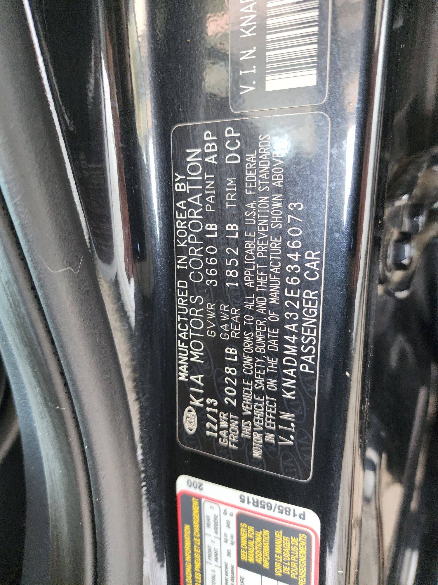 2014 KIA RIO — 119965 Miles — Lot 43988934 — Souq - Marhaba Auctions Used Cars - Image 9