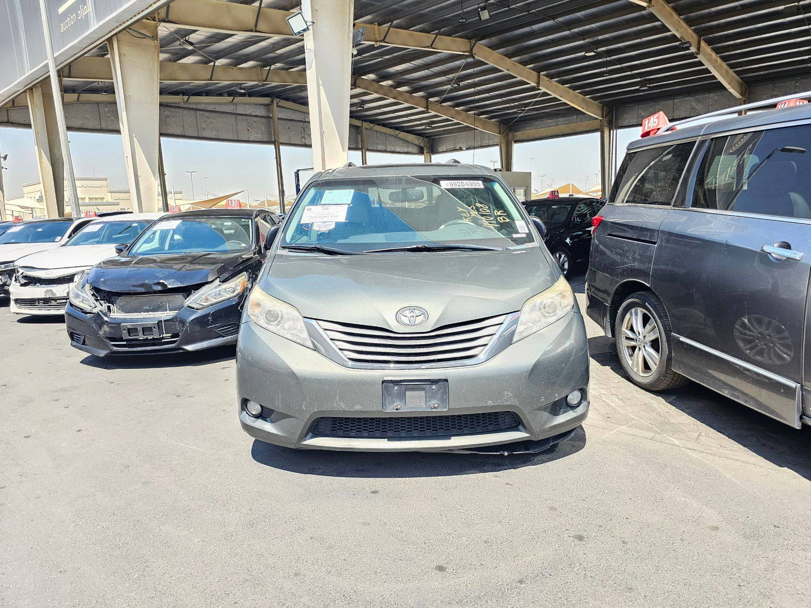 2014 TOYOTA SIENNA — 207669 Miles — Lot 410108 — Ind. 12 - Marhaba Auctions Used Cars - Image 3