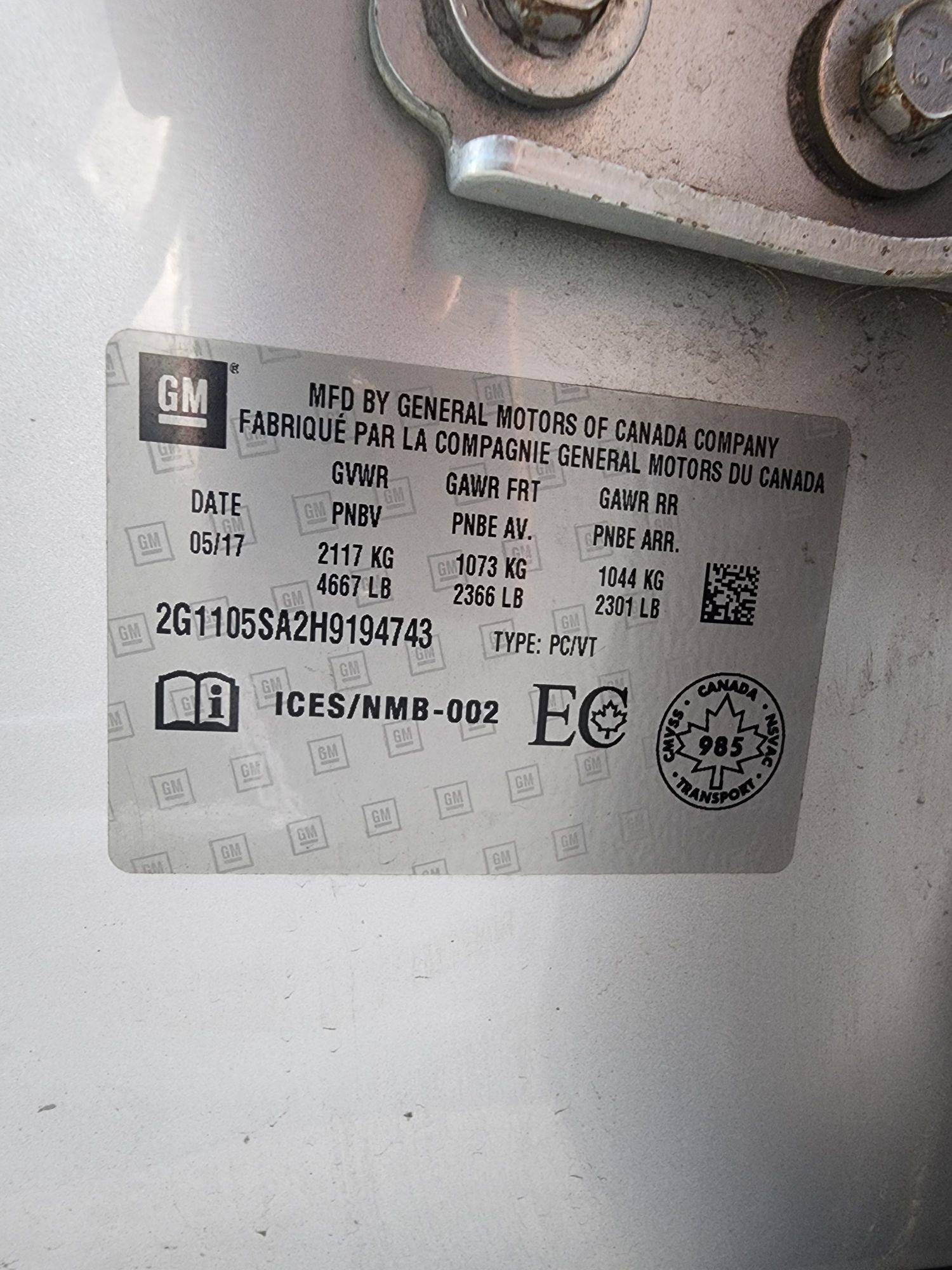 CHEVROLET IMPALA 2017 - Marhaba Auction Used Cars - Image 10